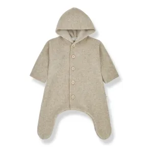 1  In The Family Beate Polar Snowsuit Beige
