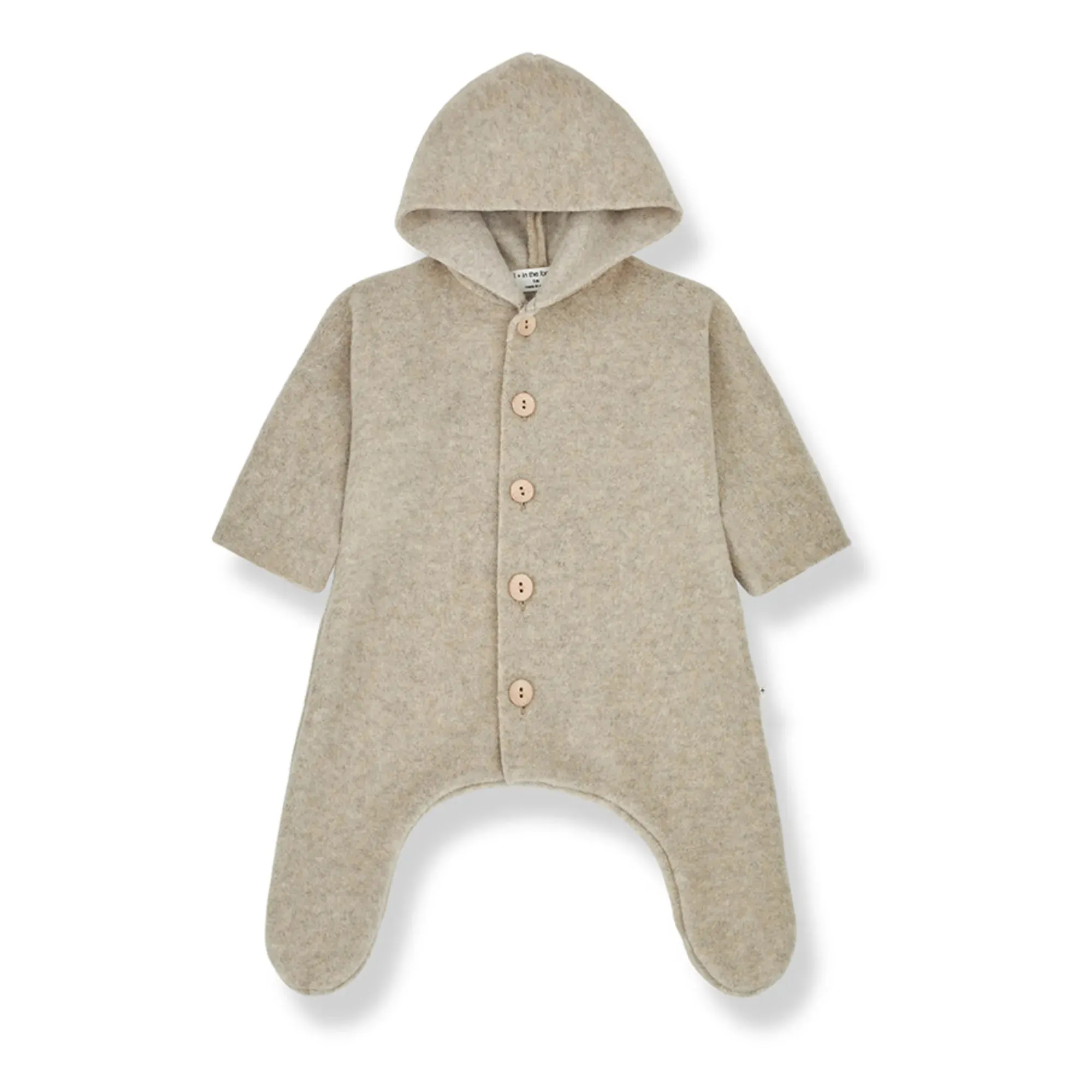 1  In The Family Beate Polar Snowsuit Beige
