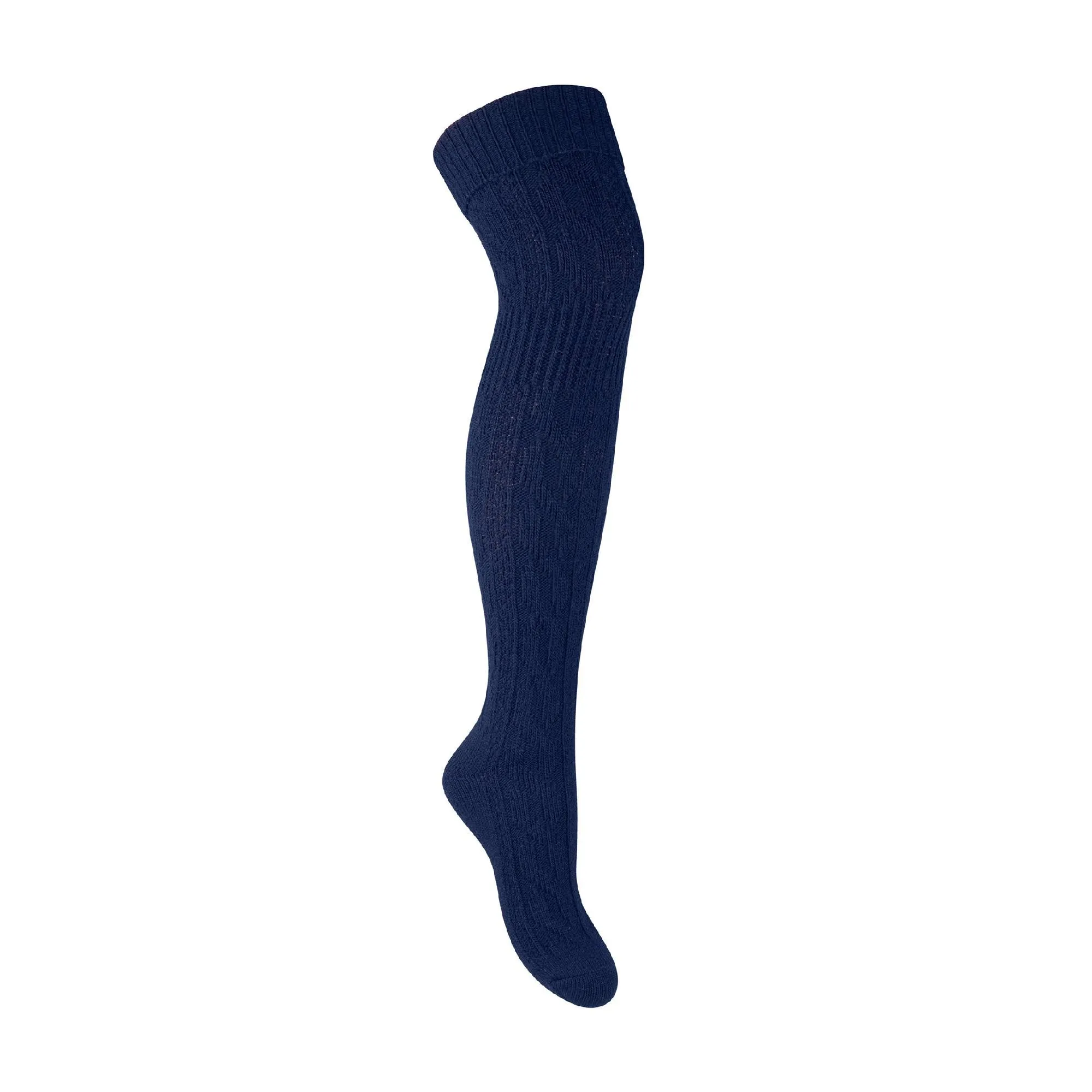 1 Pack Ladies Over The Knee Wool Socks (2 Sizes)