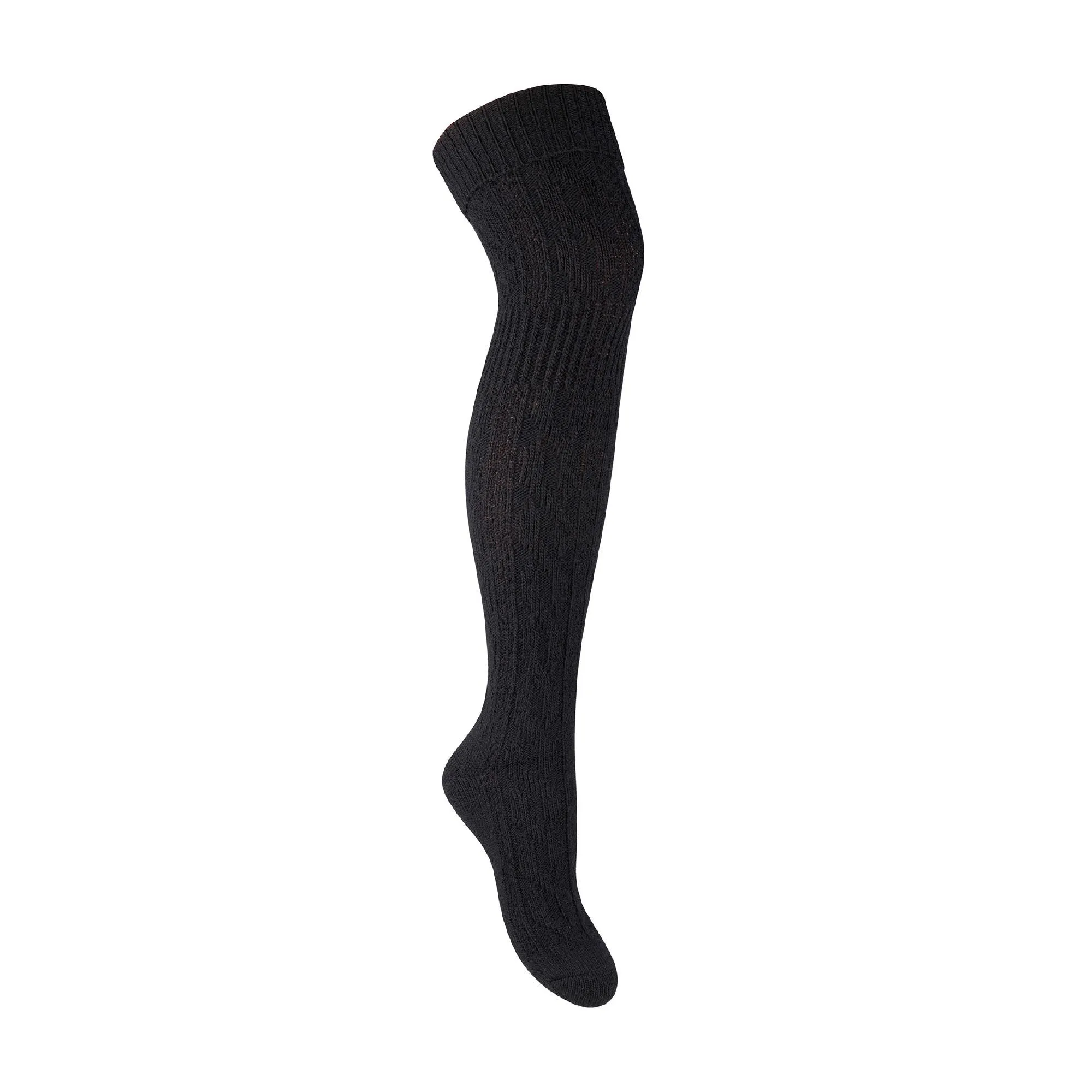 1 Pack Ladies Over The Knee Wool Socks (2 Sizes)