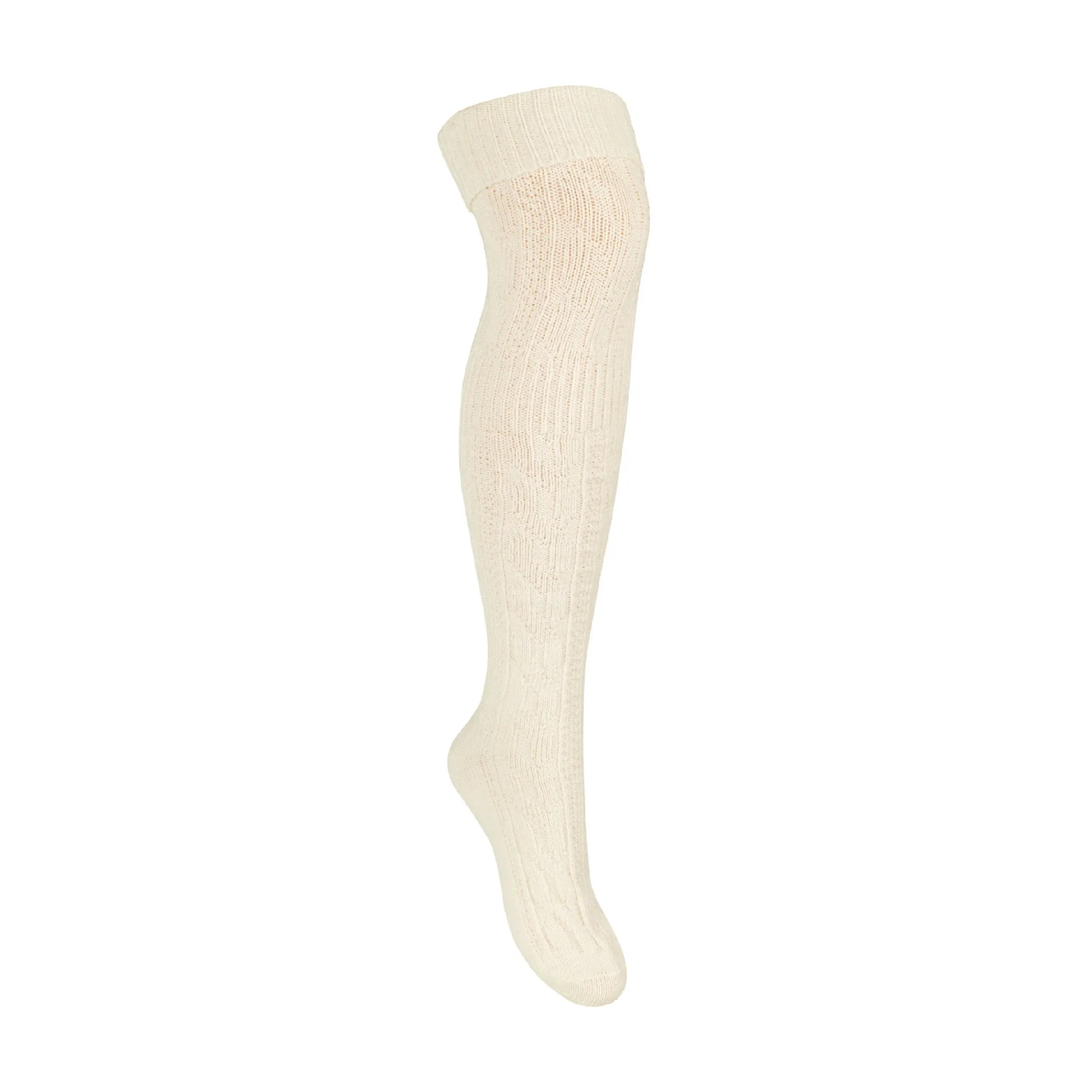 1 Pack Ladies Over The Knee Wool Socks (2 Sizes)