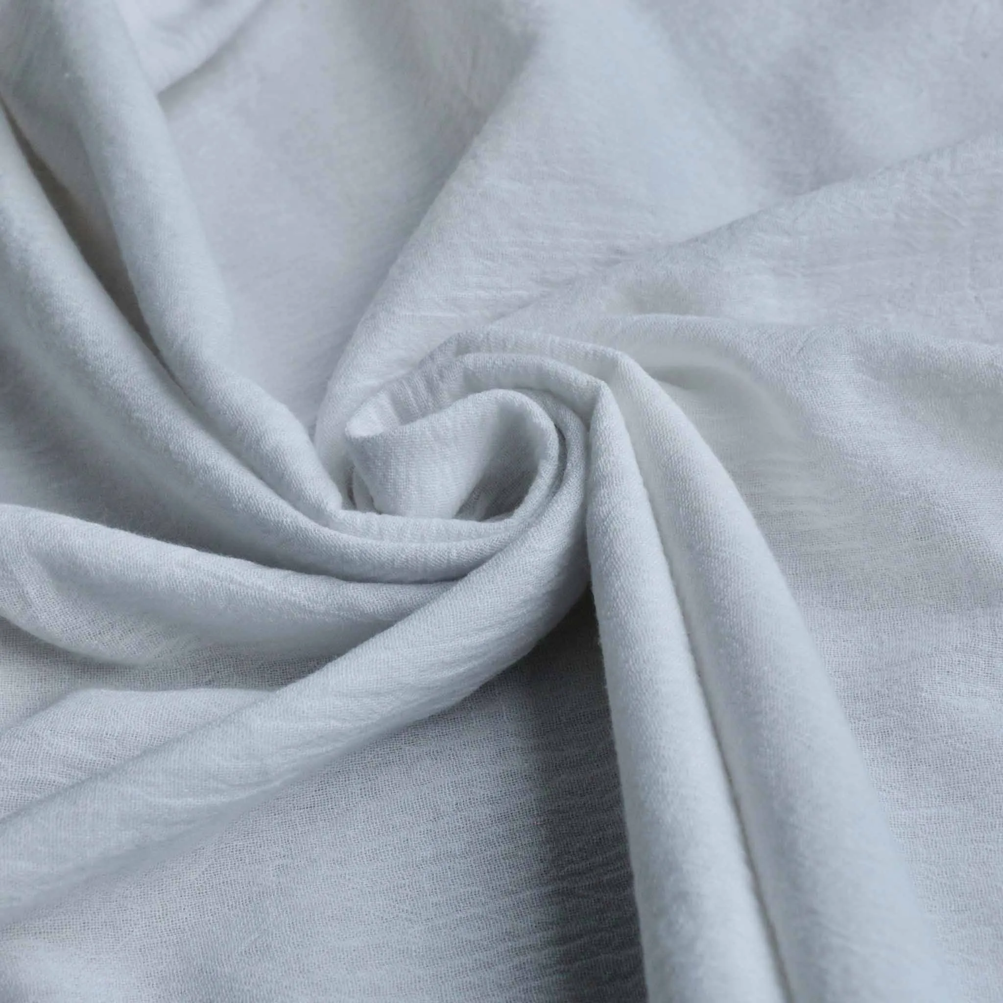 100% Cotton Gauze - Off-white, navy and red