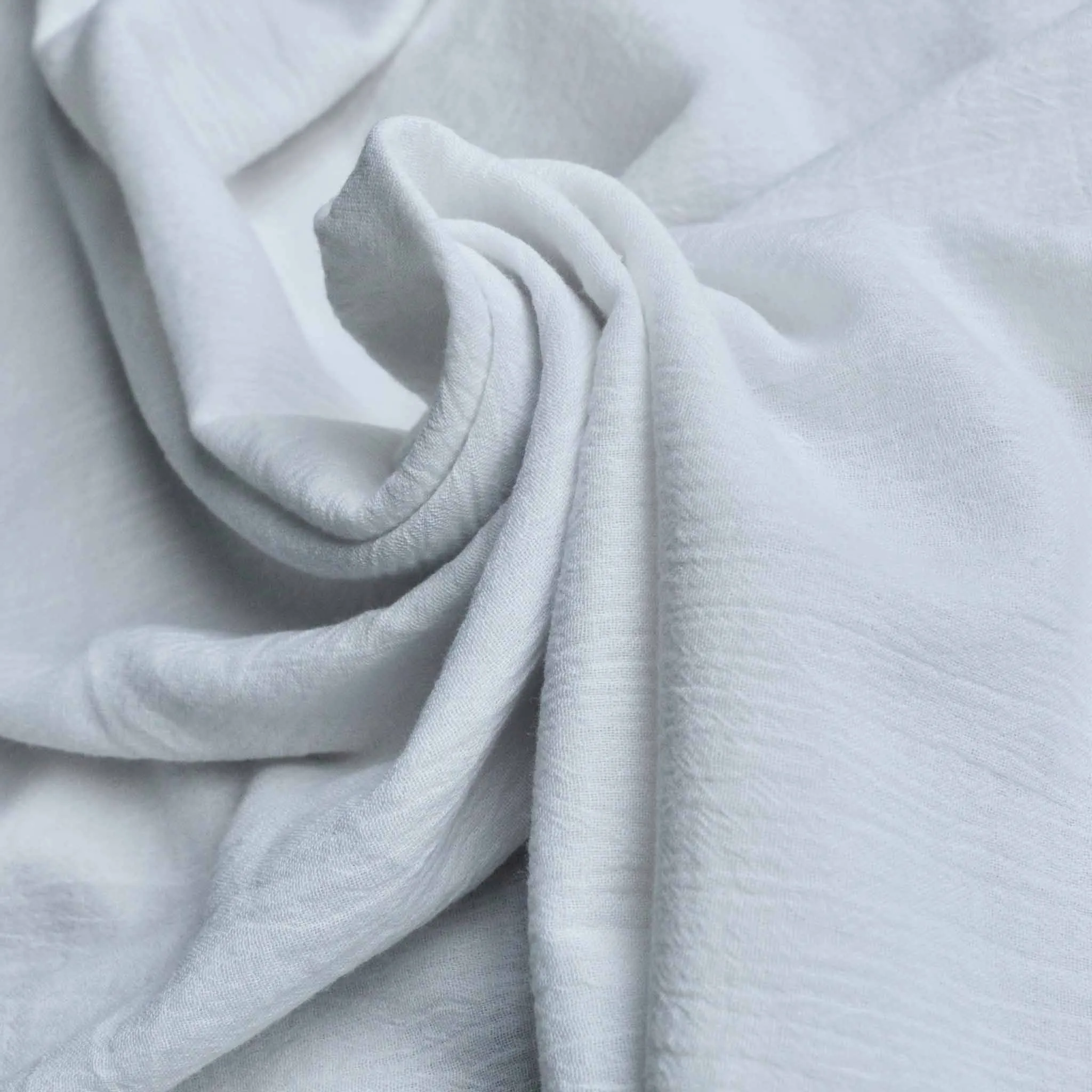 100% Cotton Gauze - Off-white, navy and red