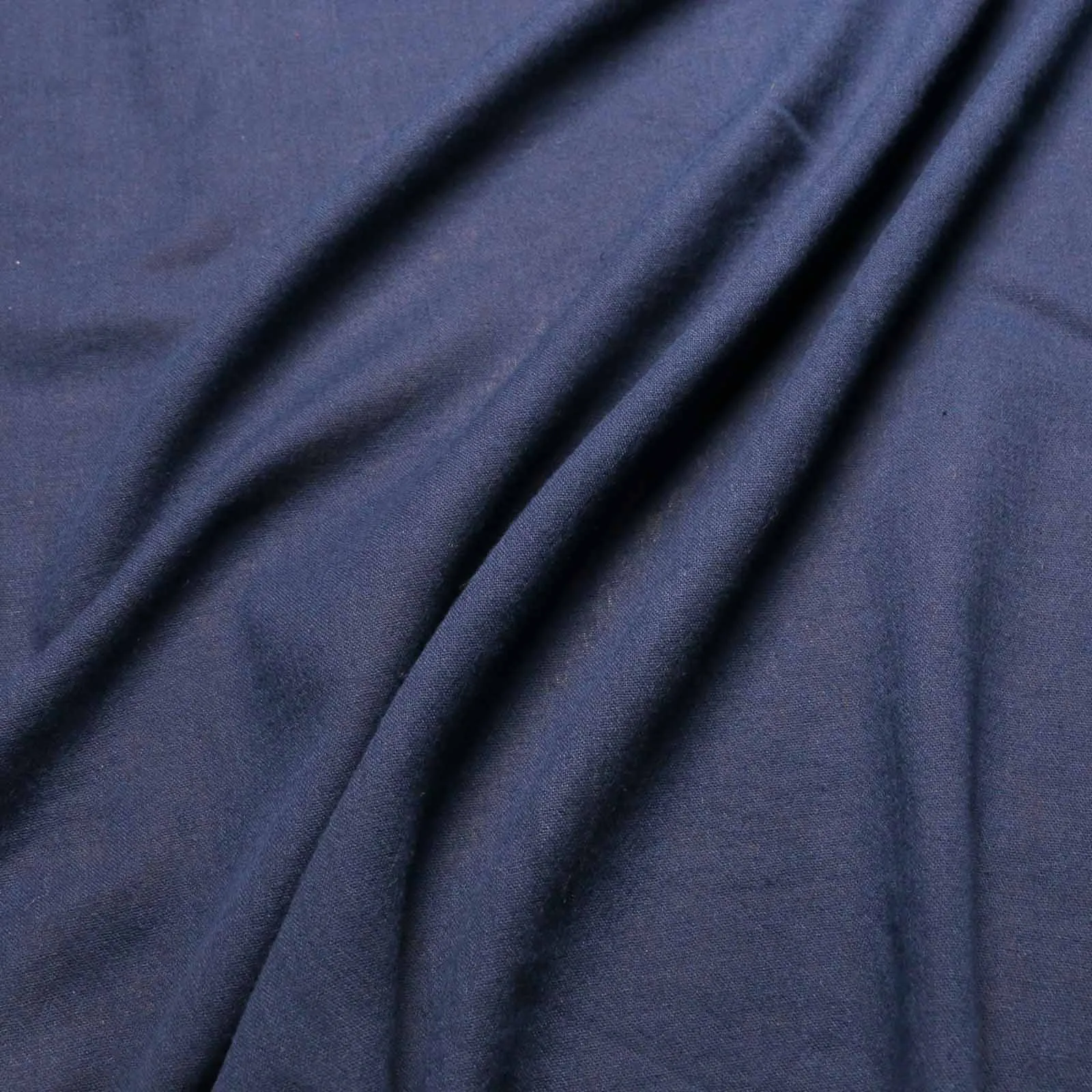100% Cotton Gauze - Off-white, navy and red