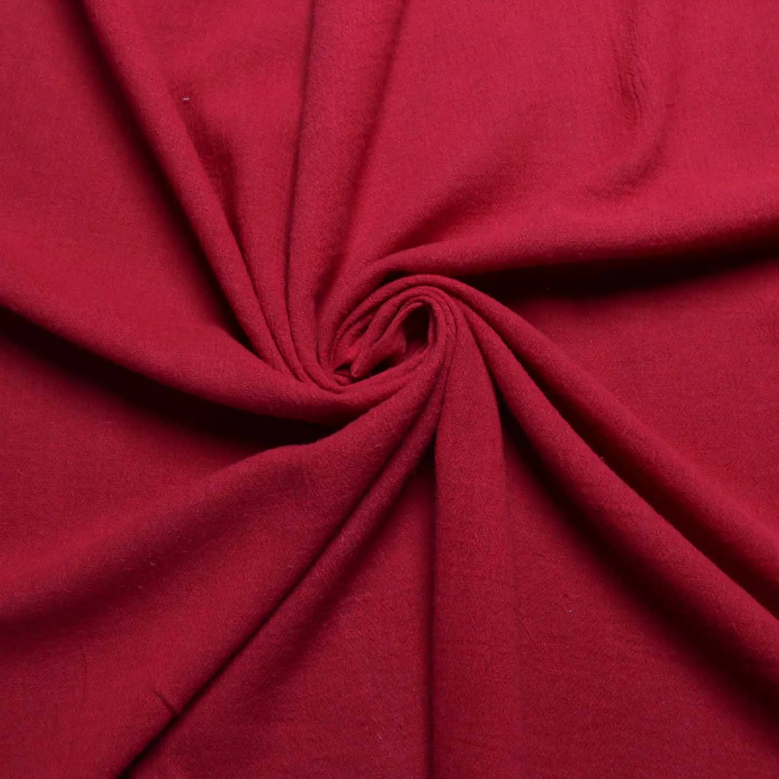 100% Cotton Gauze - Off-white, navy and red