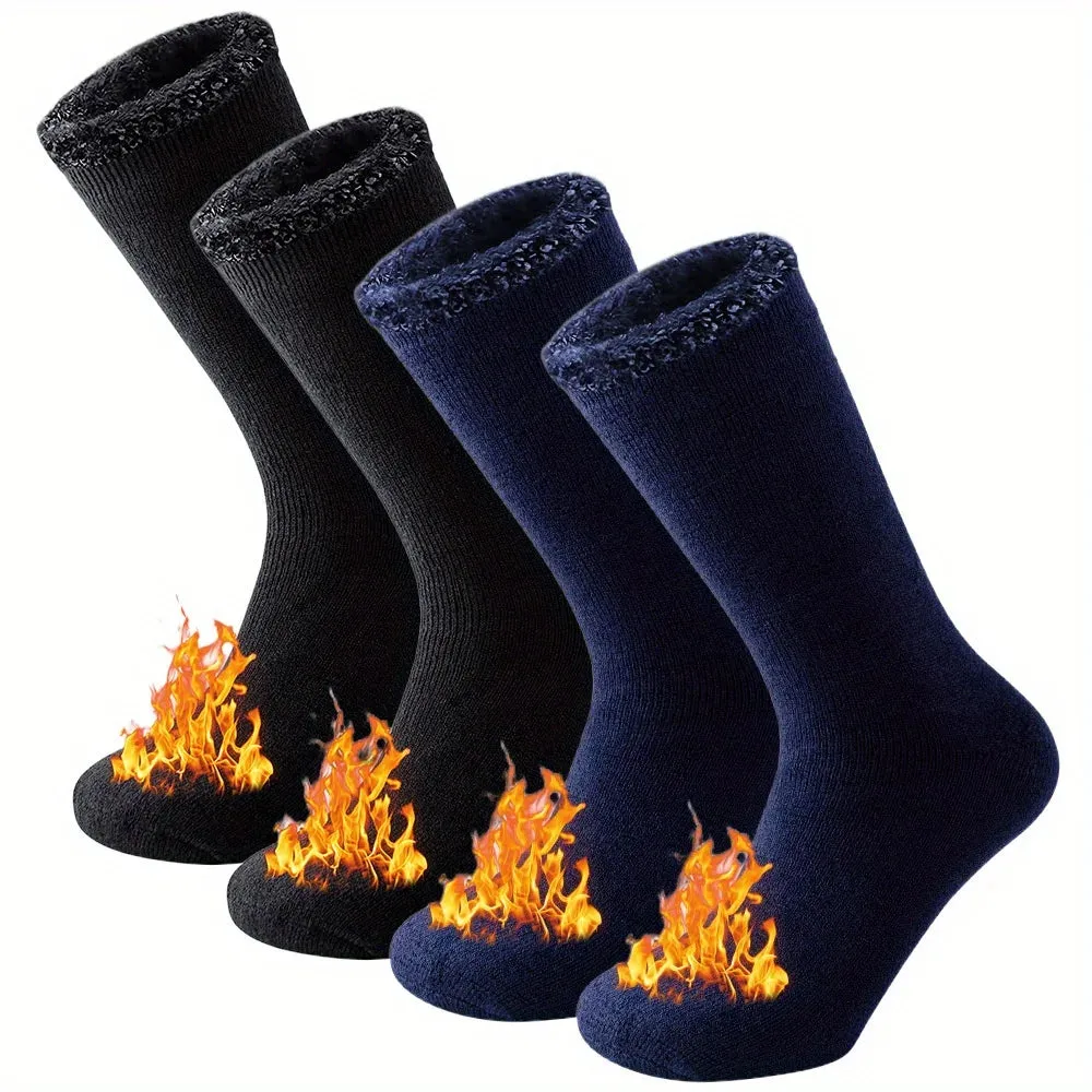 2 Pairs Pack Winter Thermal Socks