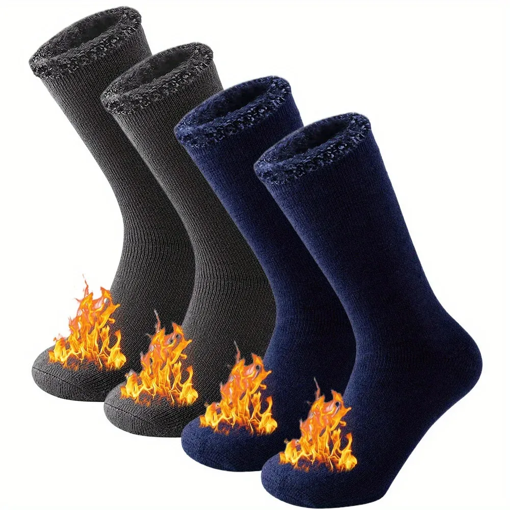 2 Pairs Pack Winter Thermal Socks