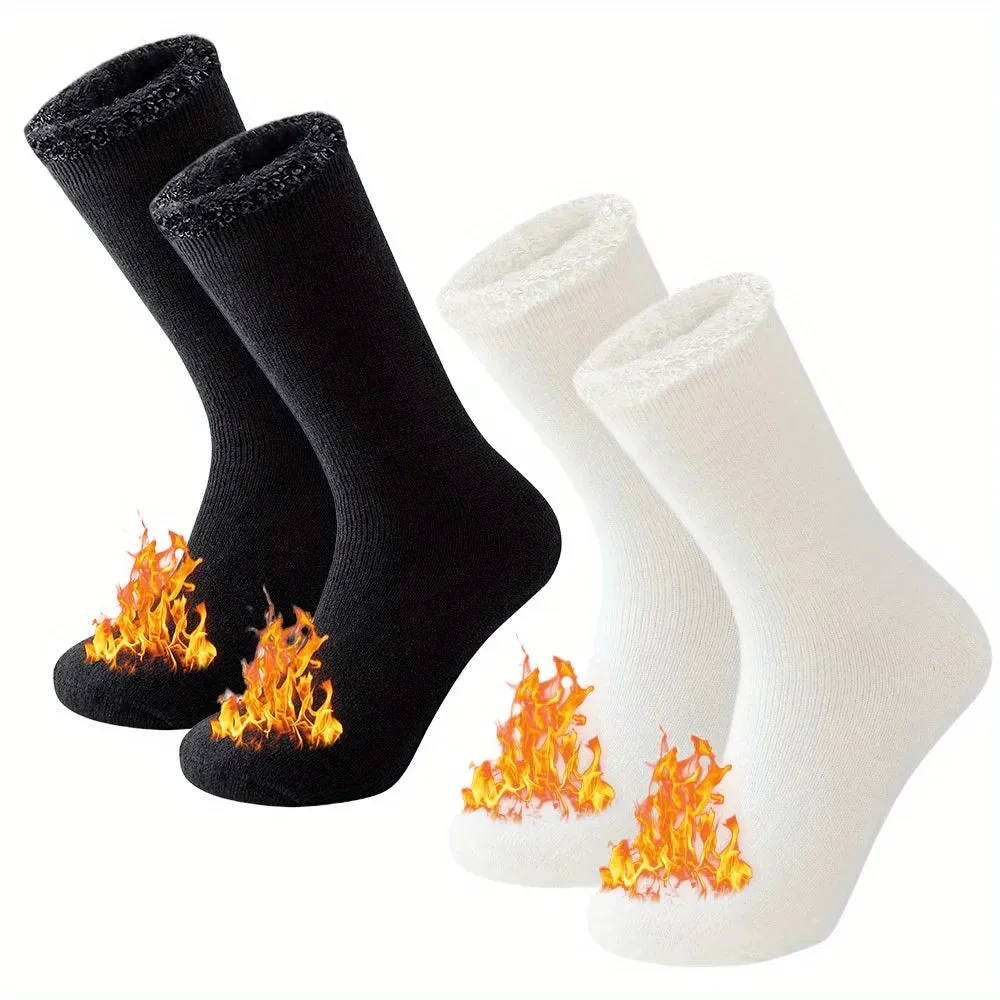 2 Pairs Pack Winter Thermal Socks