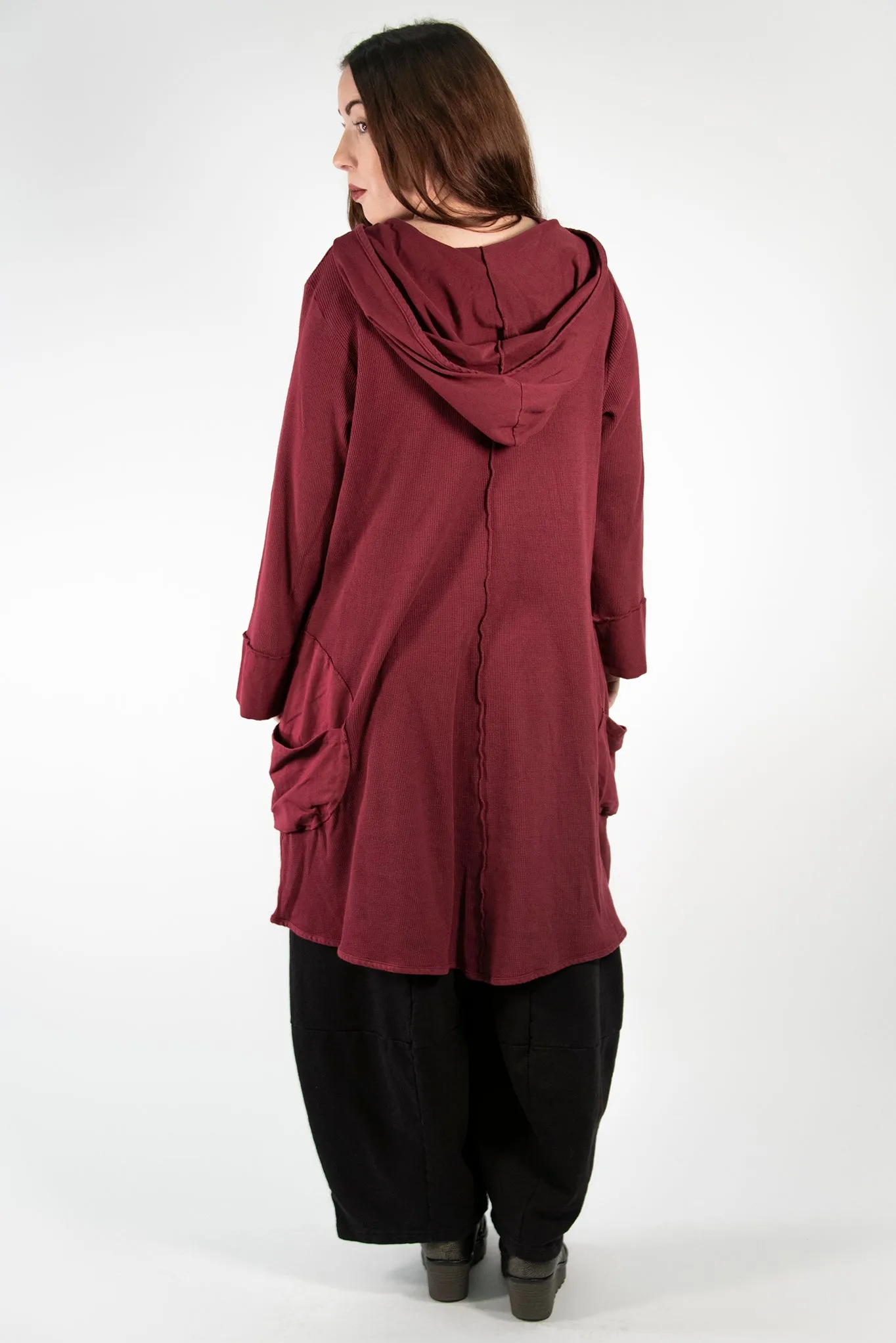 2233- Moonlit Hoodie Pullover Sangria-P