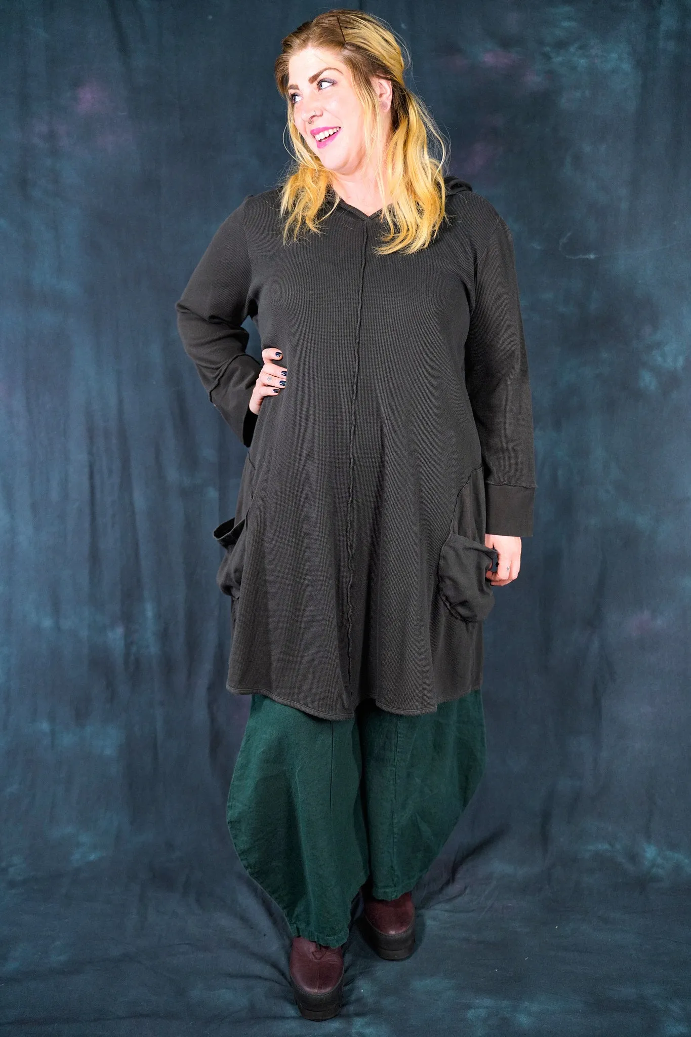 2233 Moonlit Thermal Hoodie Pullover-Woodland-U