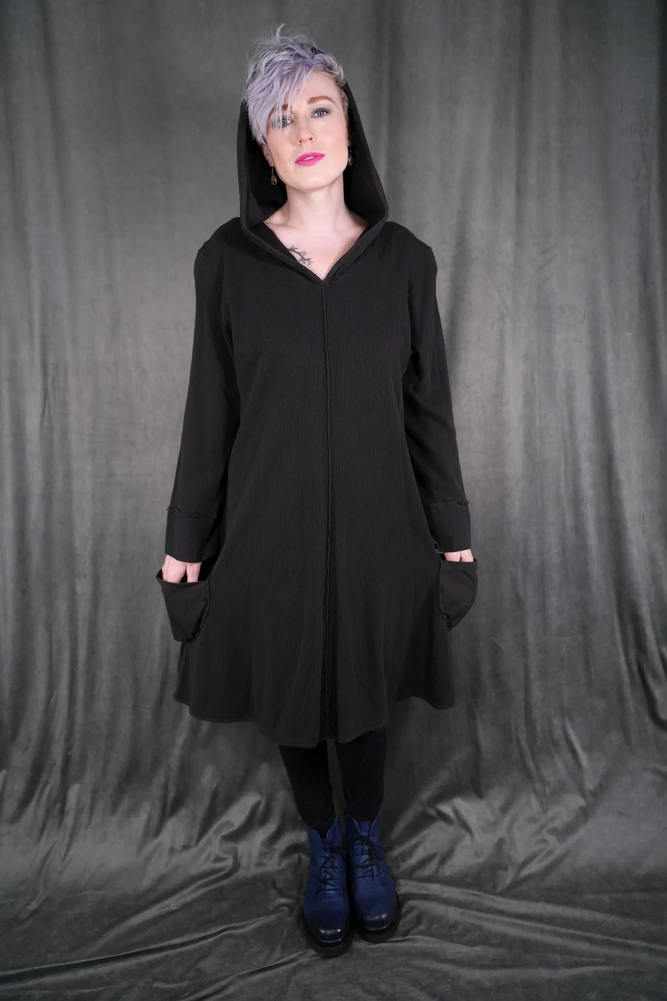 2233 Moonlit Thermal Hoodie Pullover-Woodland-U