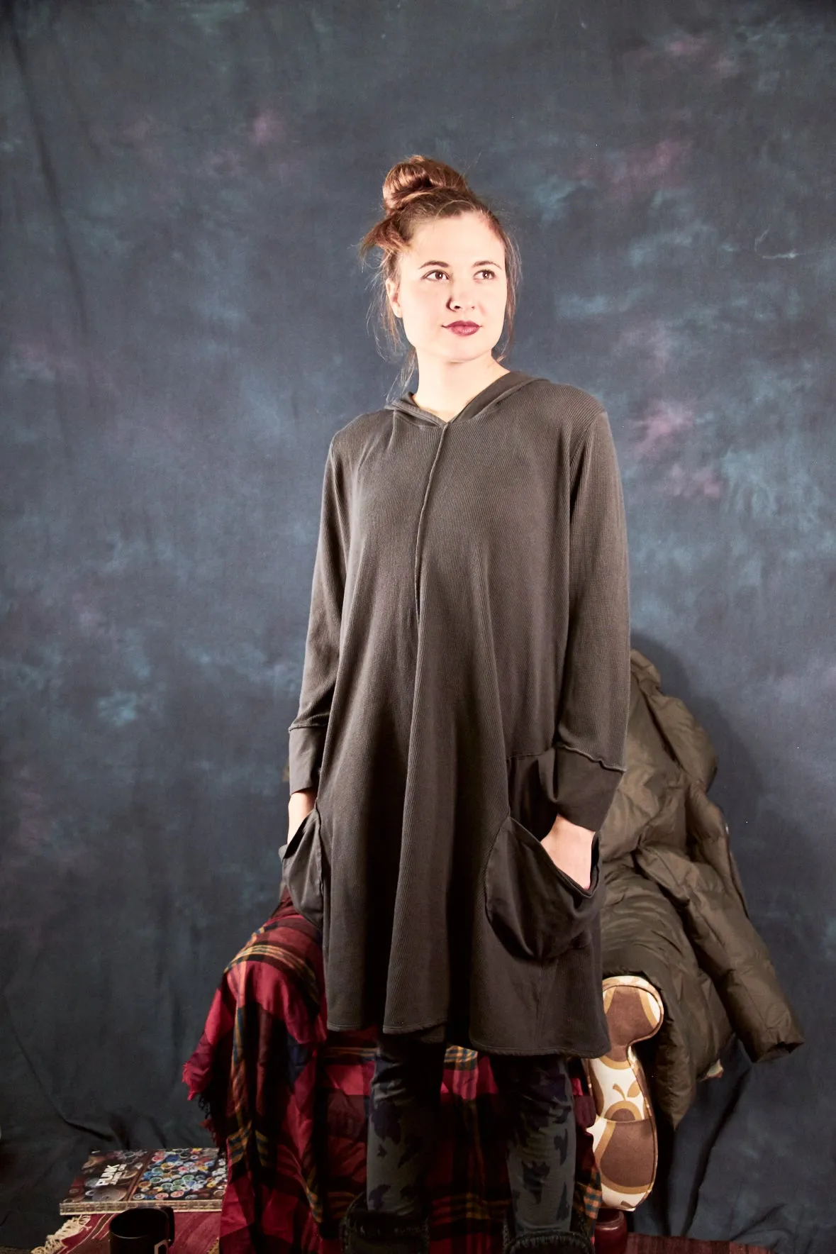 2233 Moonlit Thermal Hoodie Pullover-Woodland-U