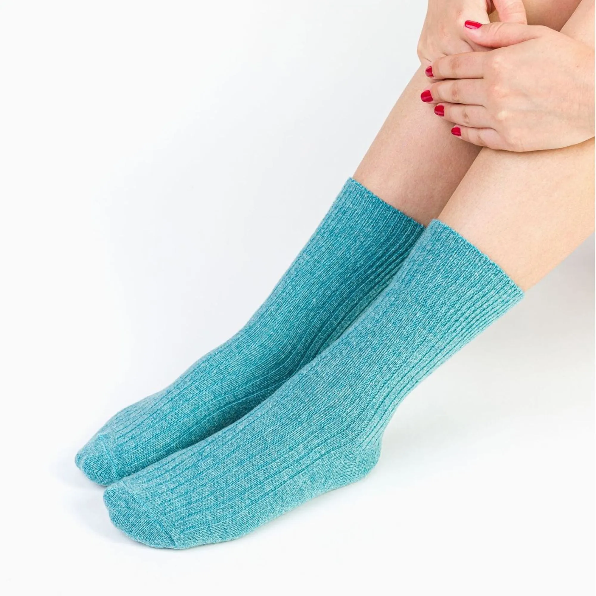 3 Pack Ladies Original Wool Dress Socks (2 Sizes)