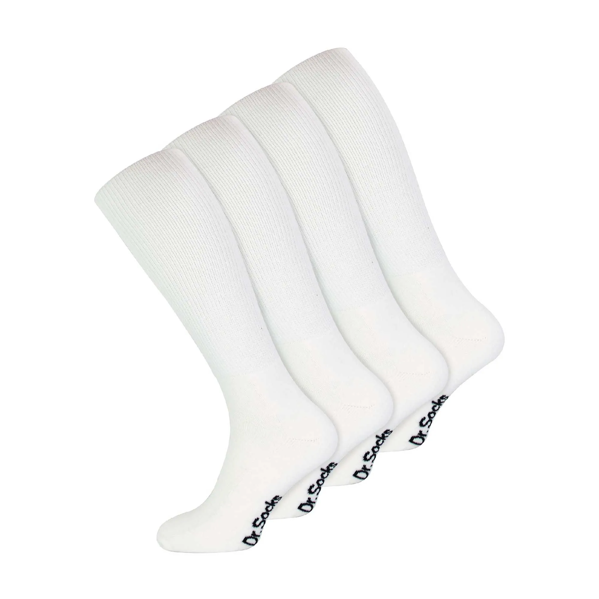 4 Pack Extra Wide Knee High Bamboo Diabetic Socks