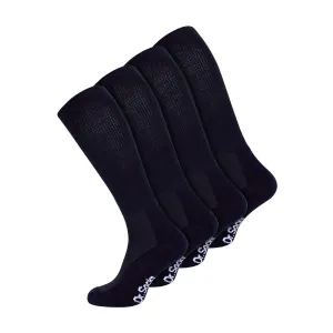 4 Pack Extra Wide Knee High Bamboo Diabetic Socks