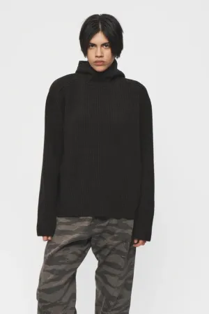6397 Snood Rib Sweater