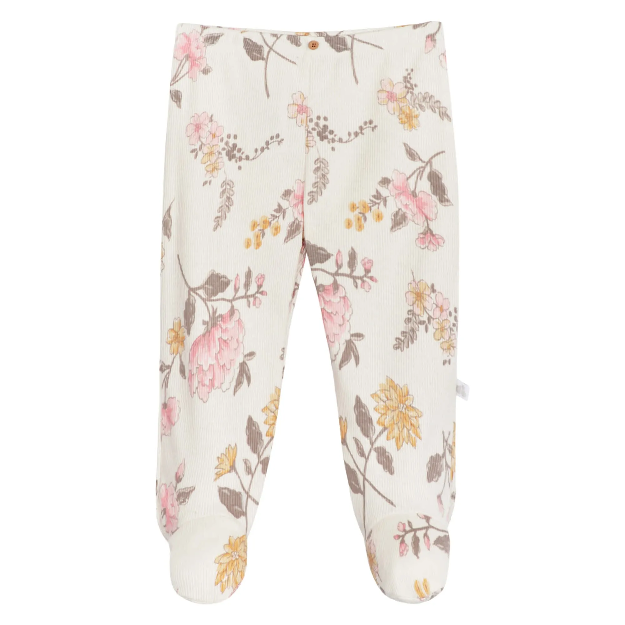 7-Piece Baby Girls Vintage Floral Welcome Little One Gift Set
