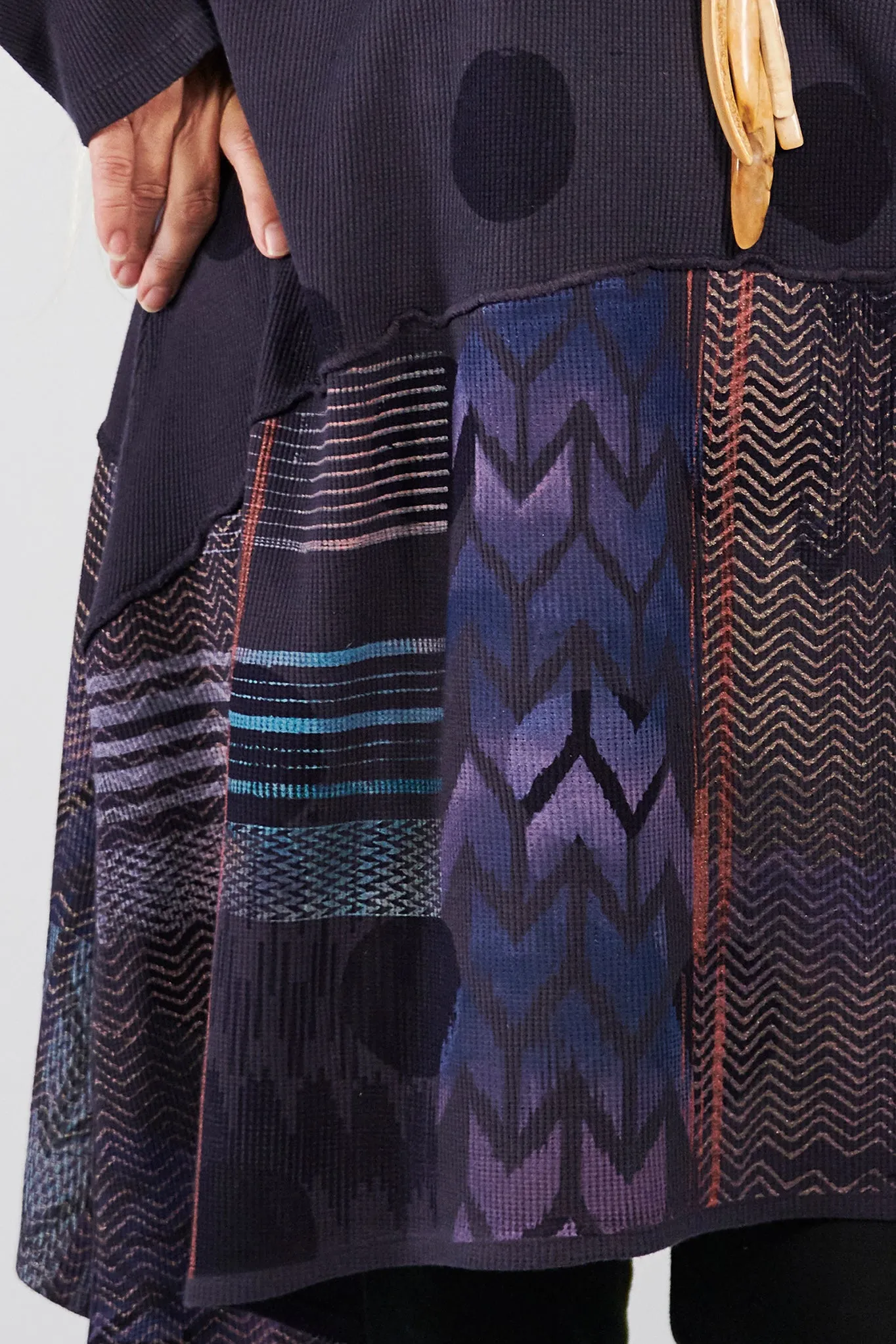 7218-Thermal Tunic Plumblack-P