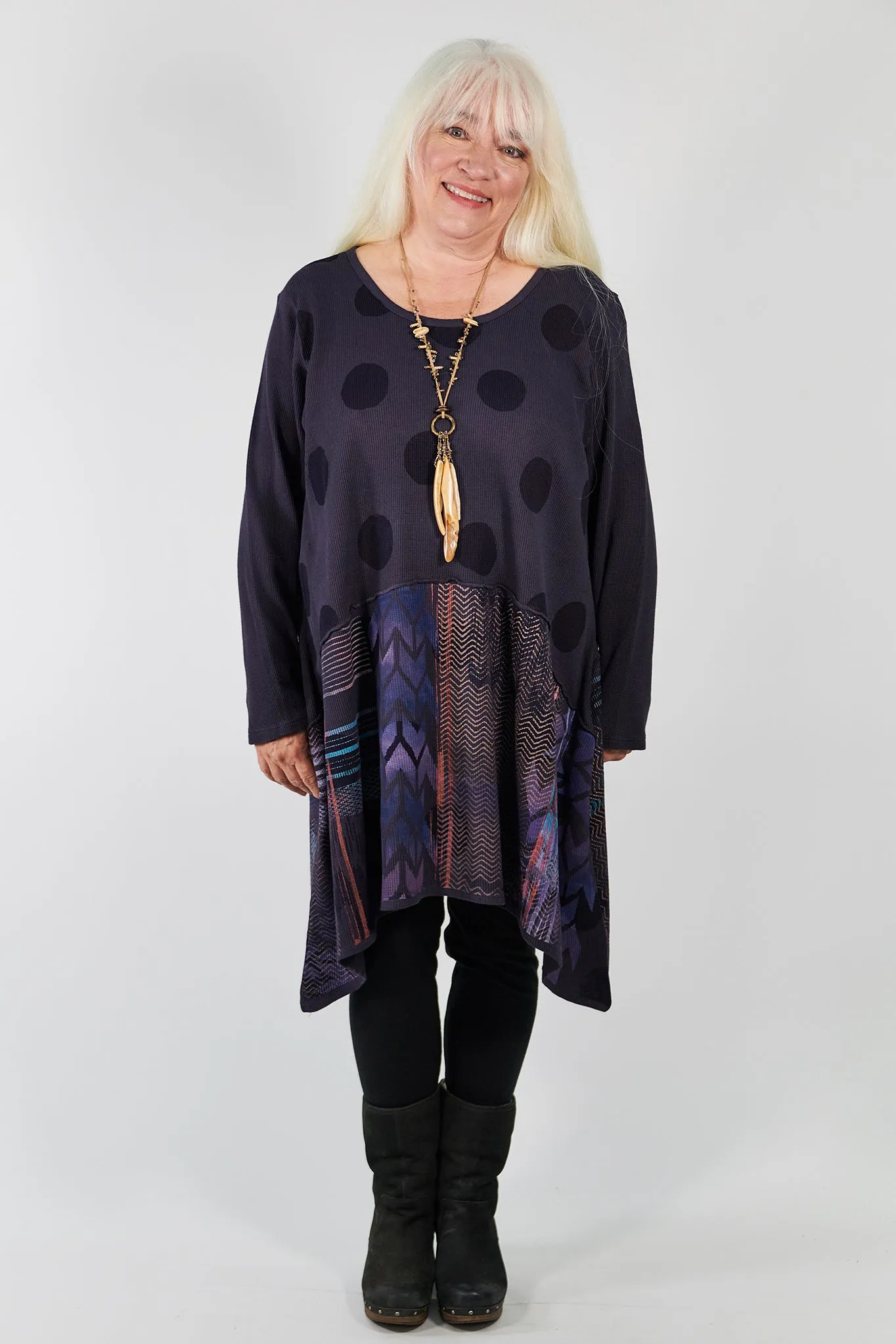 7218-Thermal Tunic Plumblack-P