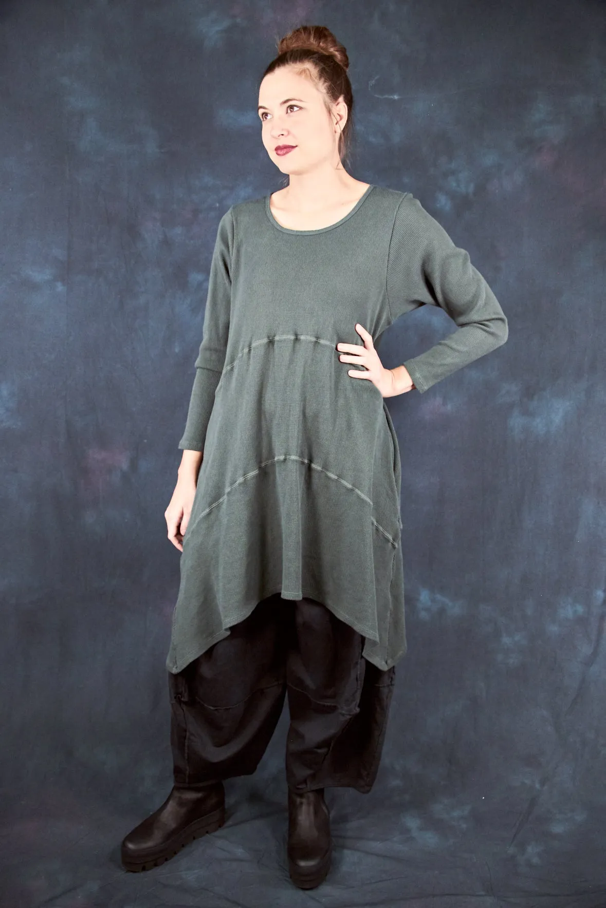 7232 Thermal Shape Dress Black Olive Drab-U