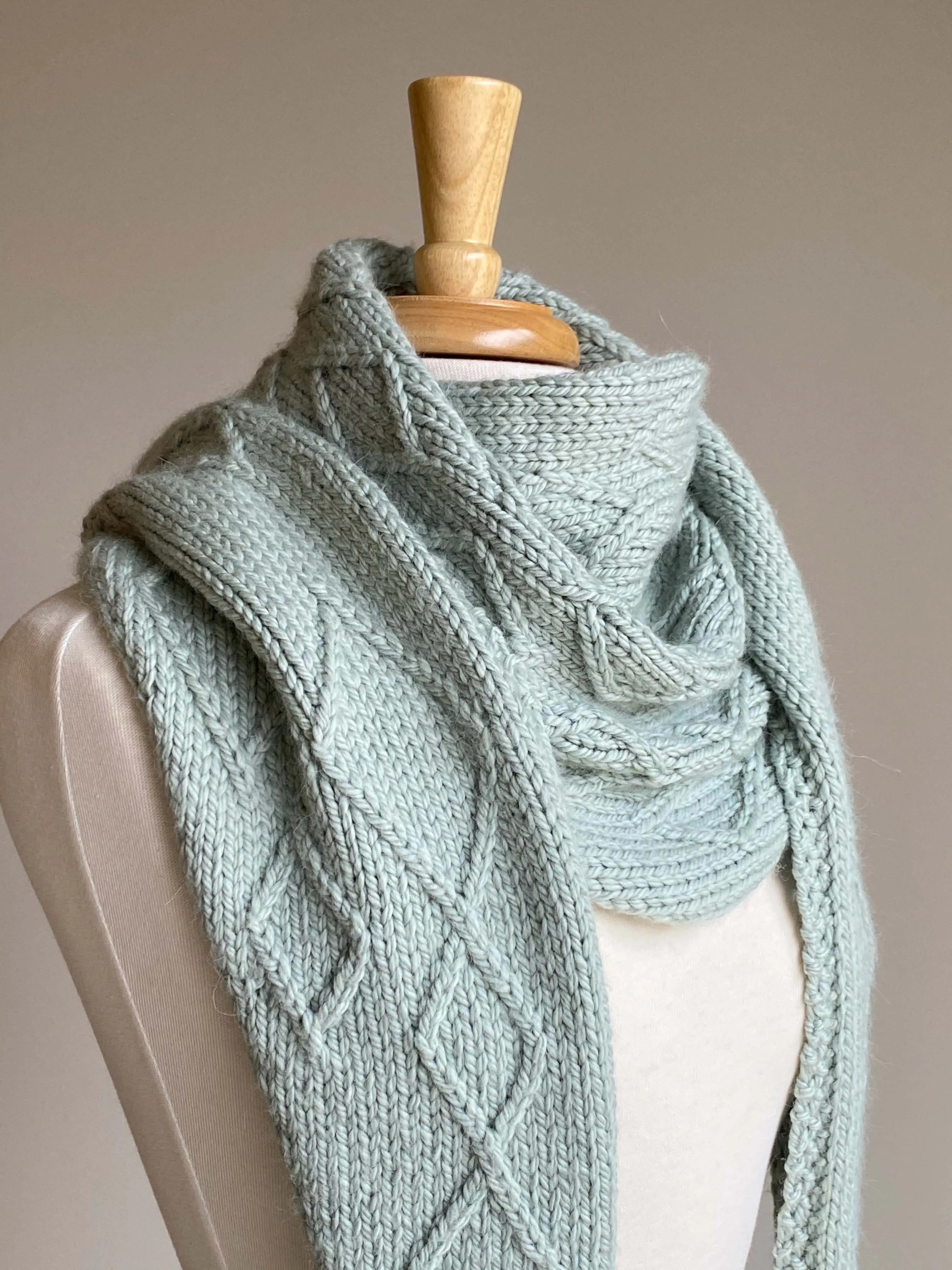 A. Opie Designs - Shelby Wrap Knitting Kit