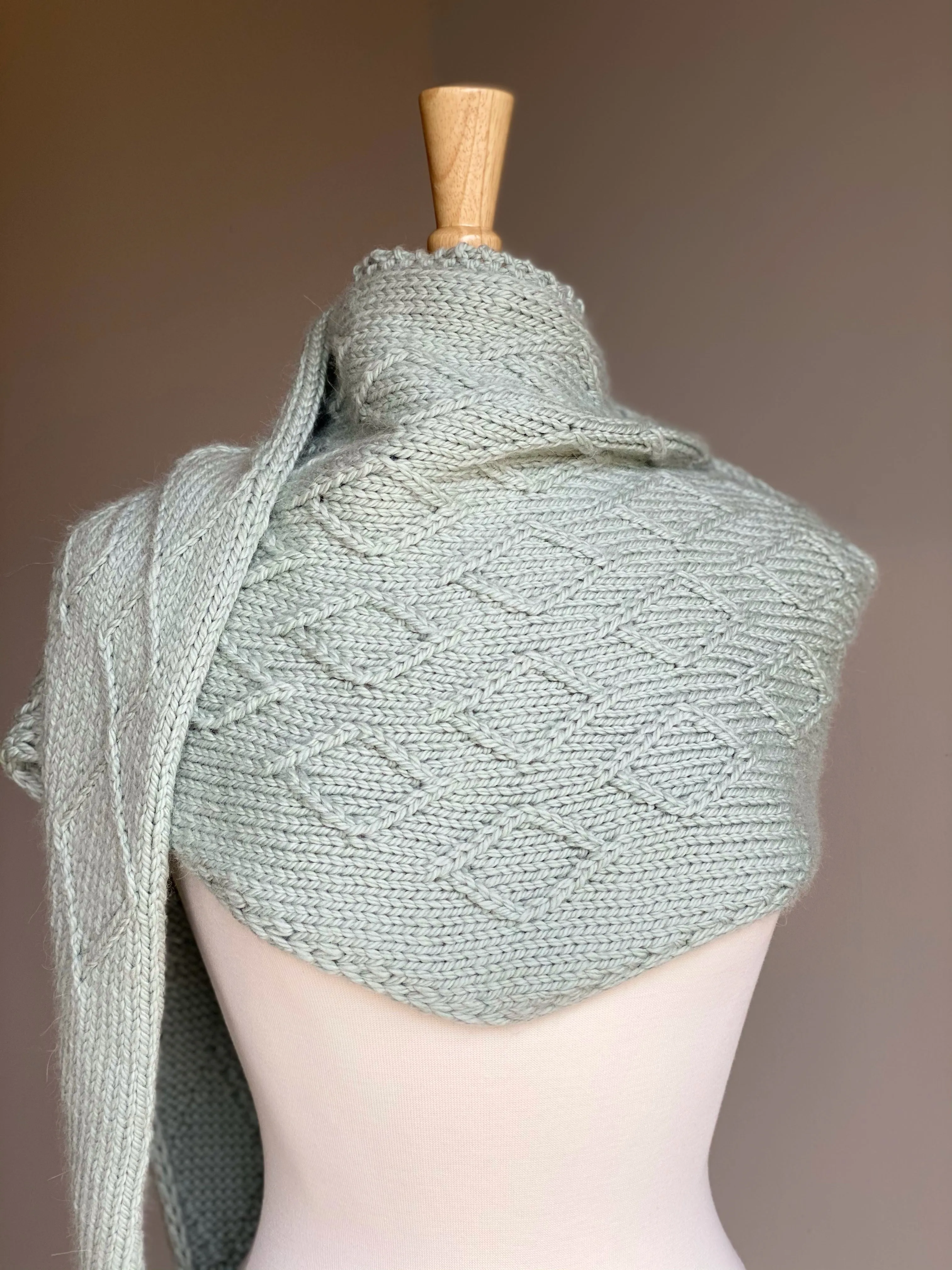 A. Opie Designs - Shelby Wrap Knitting Kit