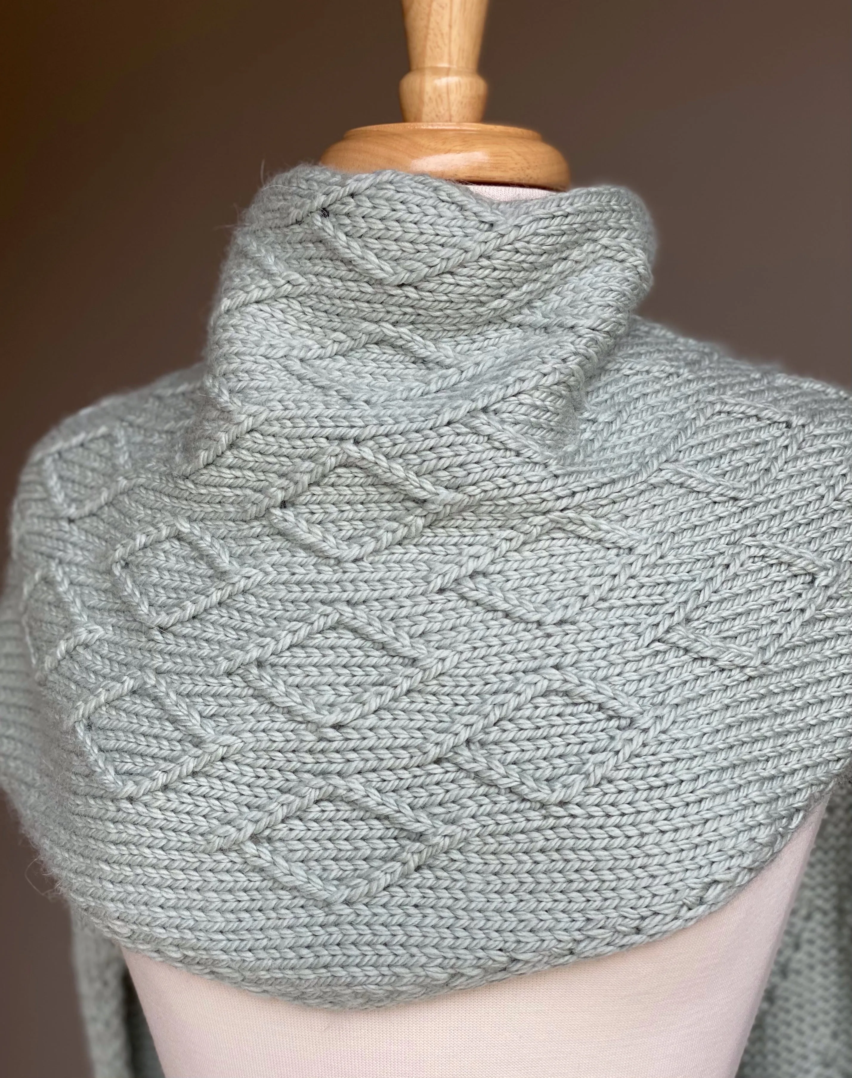 A. Opie Designs - Shelby Wrap Knitting Kit