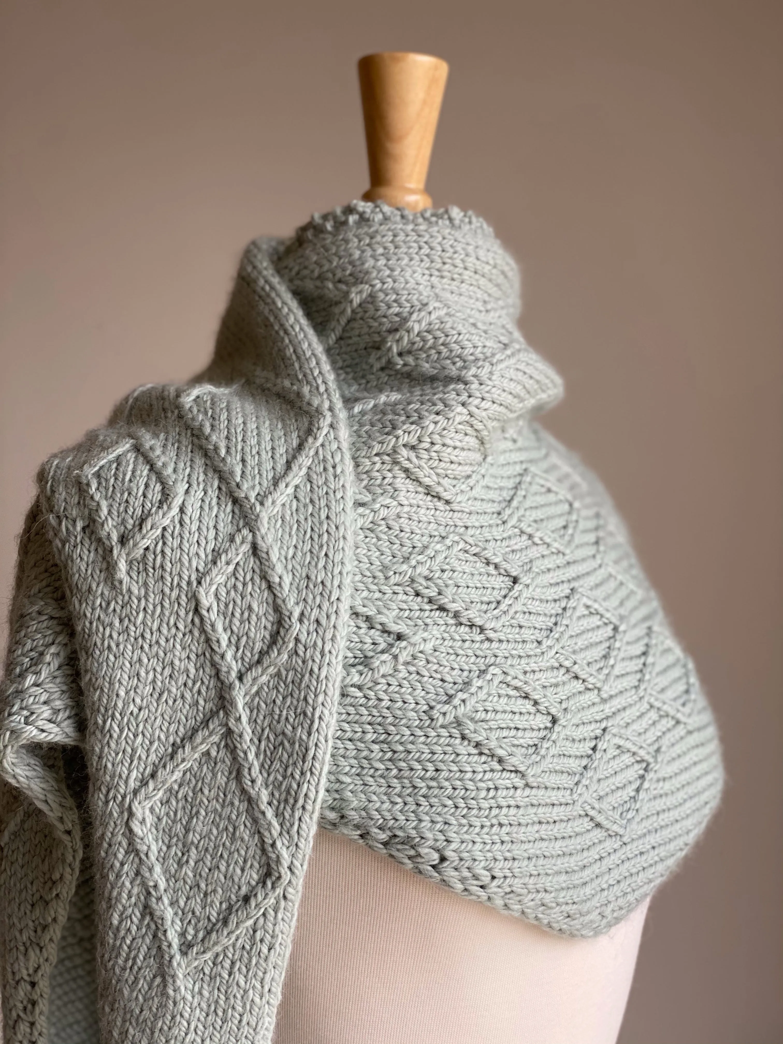 A. Opie Designs - Shelby Wrap Knitting Kit
