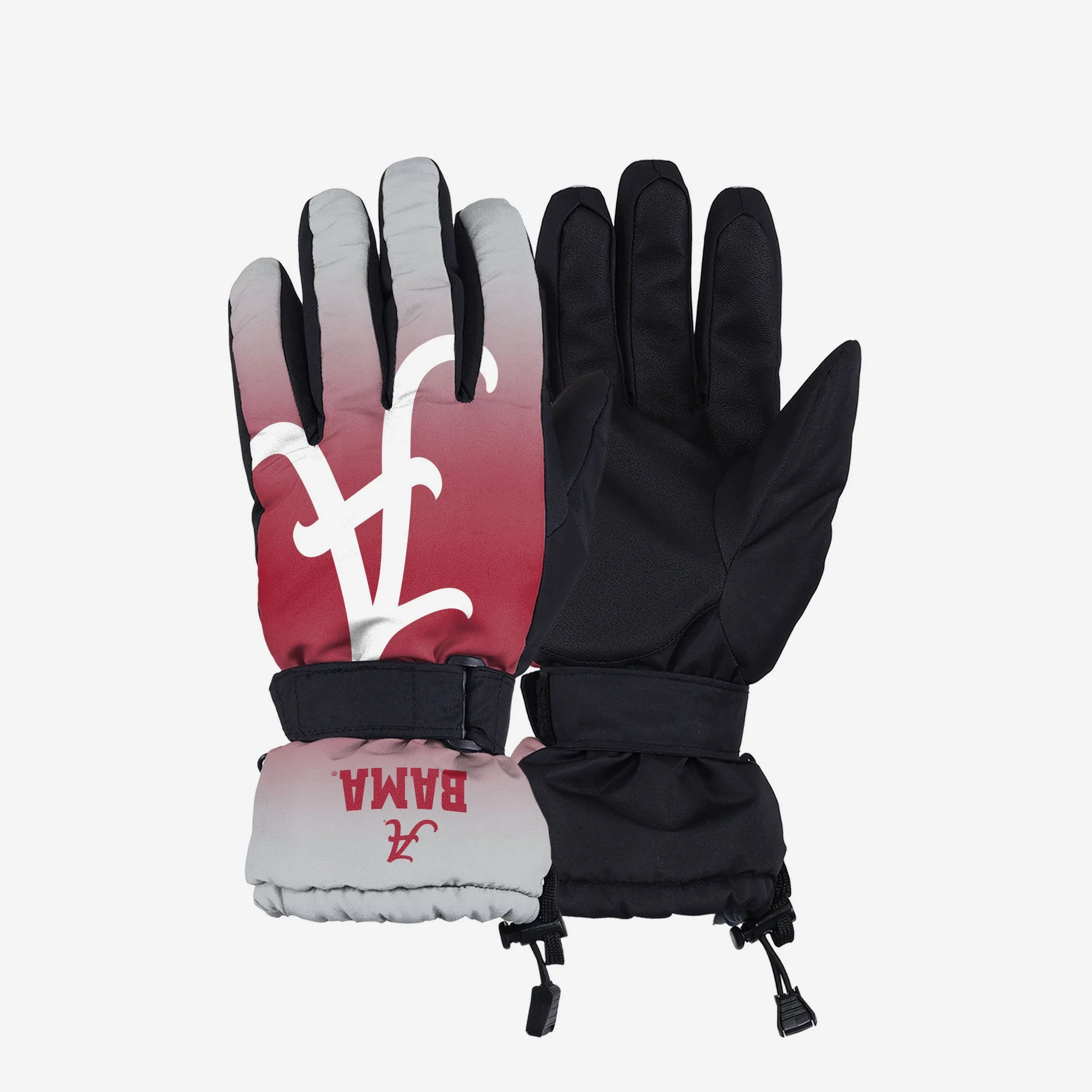 Alabama Crimson Tide Gradient Big Logo Insulated Gloves