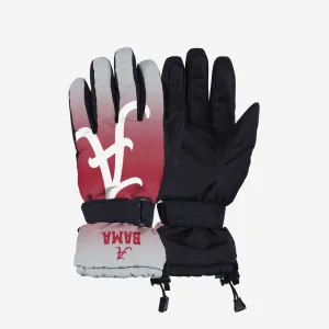 Alabama Crimson Tide Gradient Big Logo Insulated Gloves