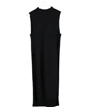 Alexander Wang Black Cashmere Blend Split Side Tunic UK XS