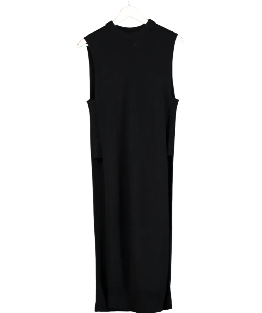 Alexander Wang Black Cashmere Blend Split Side Tunic UK XS