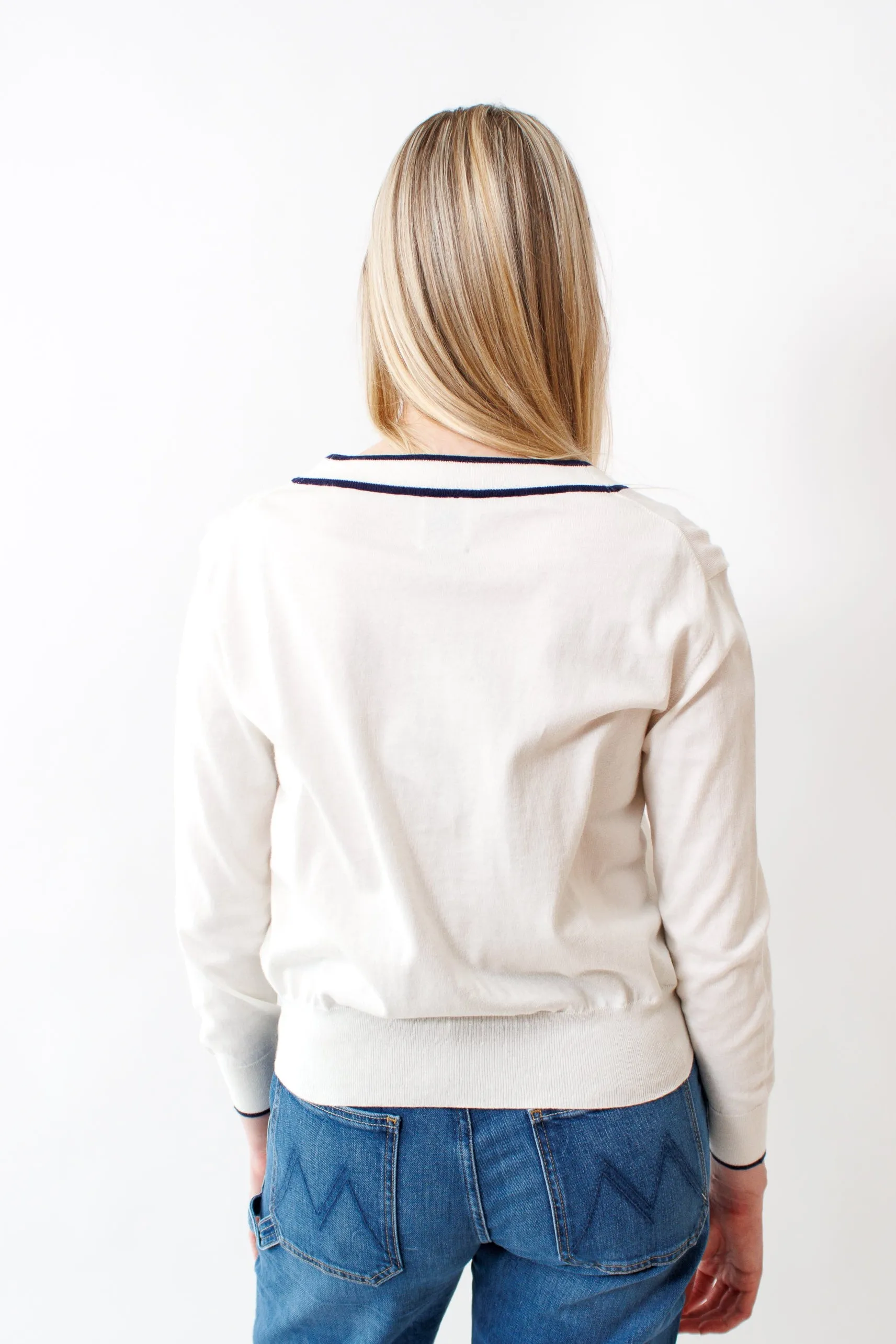 Allude Cotton Silk Cashmere Cardigan