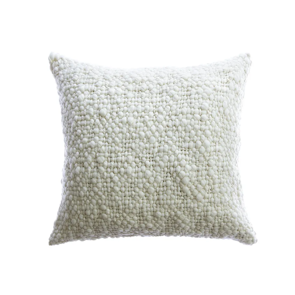 Alma Chunky Wool Square Pillow