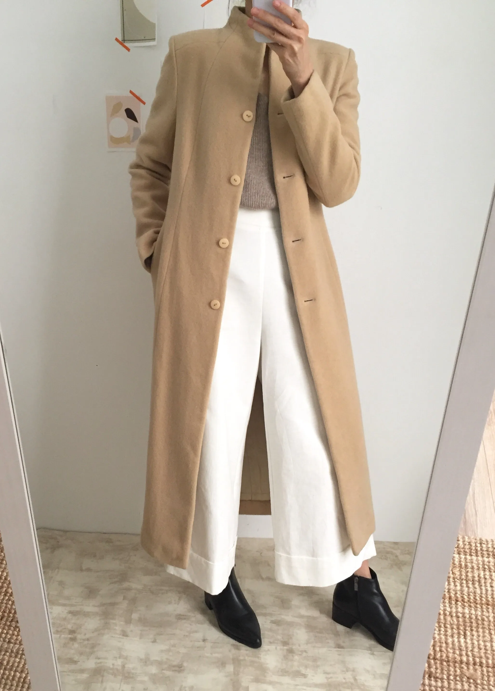 almond coat {more colours available}