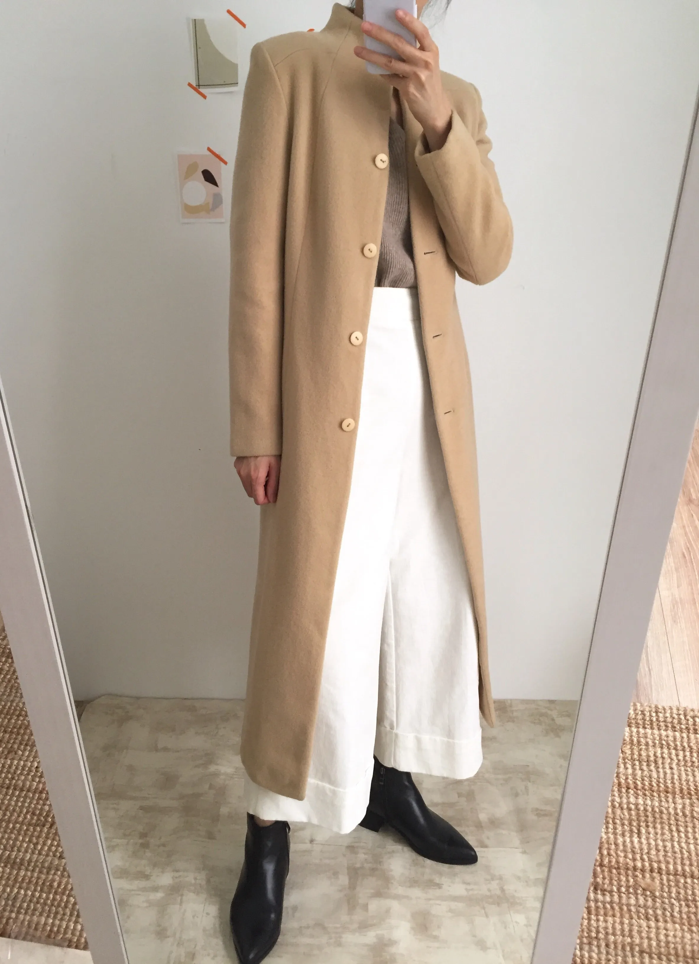 almond coat {more colours available}