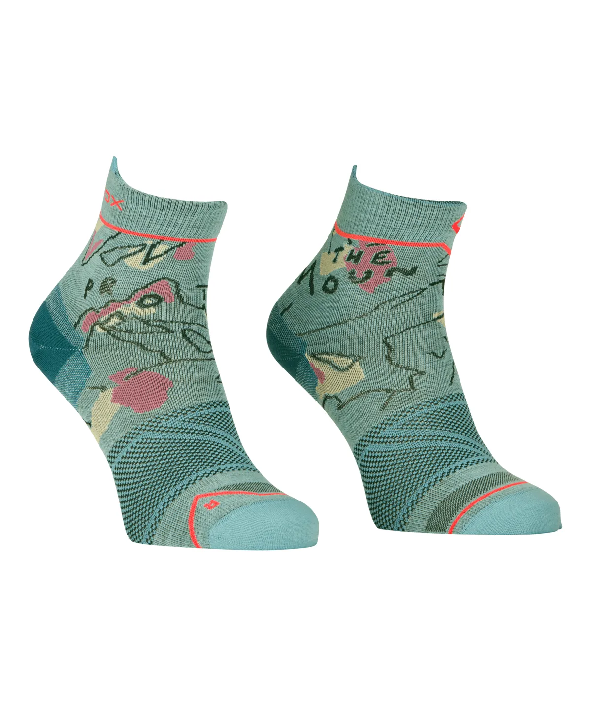ALPINE LIGHT QUARTER SOCKS W