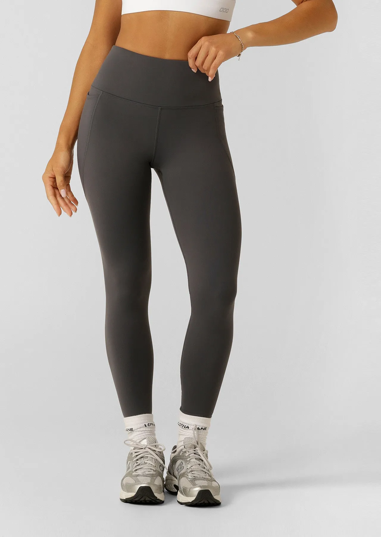 Amy Thermal Phone Pocket Full Length Leggings