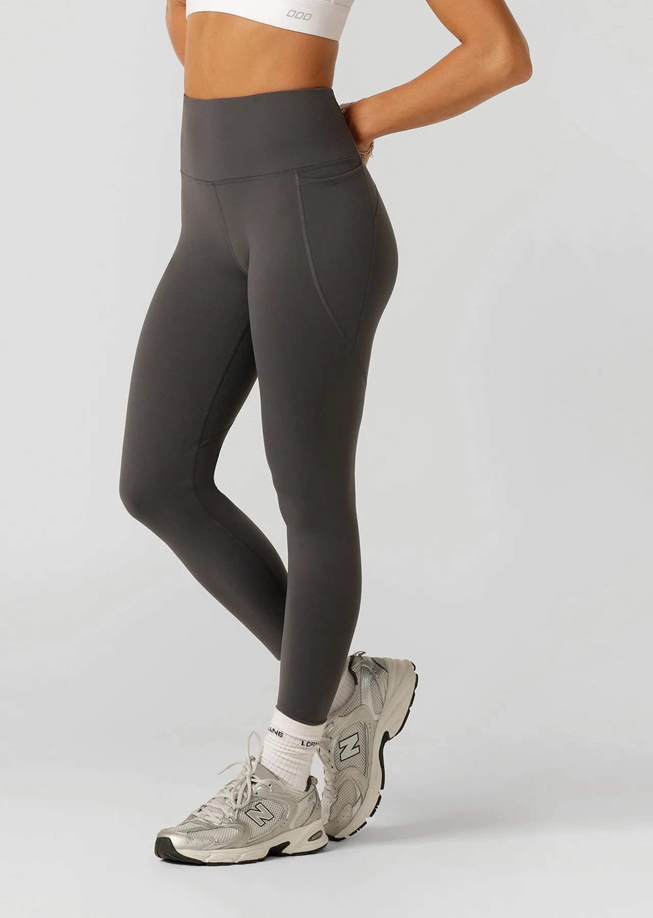 Amy Thermal Phone Pocket Full Length Leggings