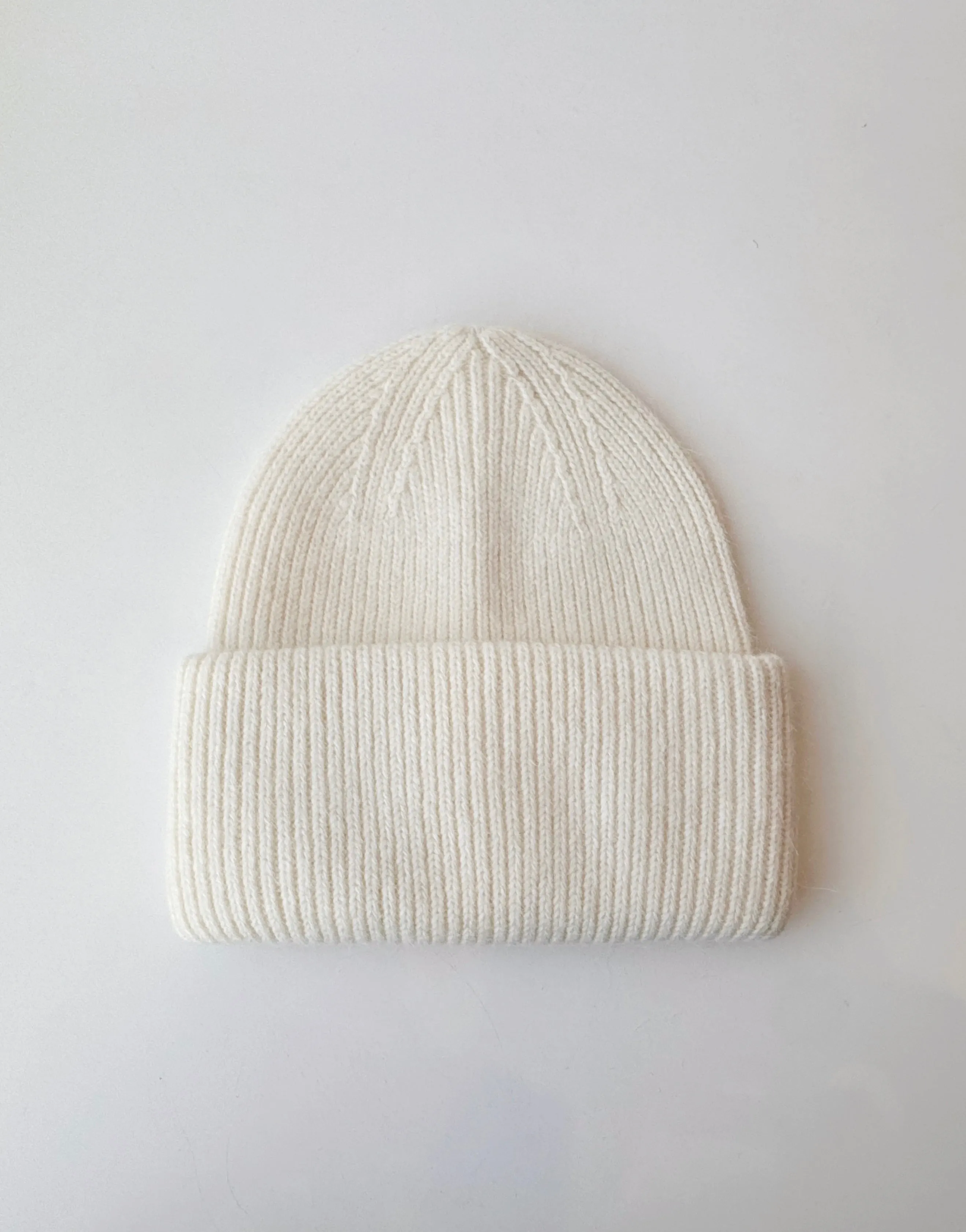 Angora SERENA beanie in cream