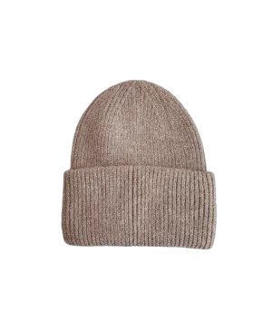 Angora SERENA beanie in mushroom