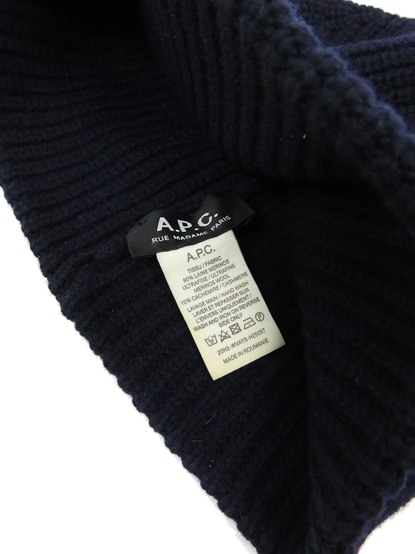 A.P.C. Navy Beanie
