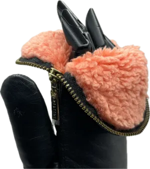 Aristide Sherpa Lined Leather Mittens