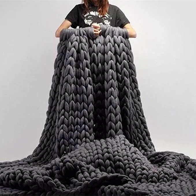 Arm Knit Blanket