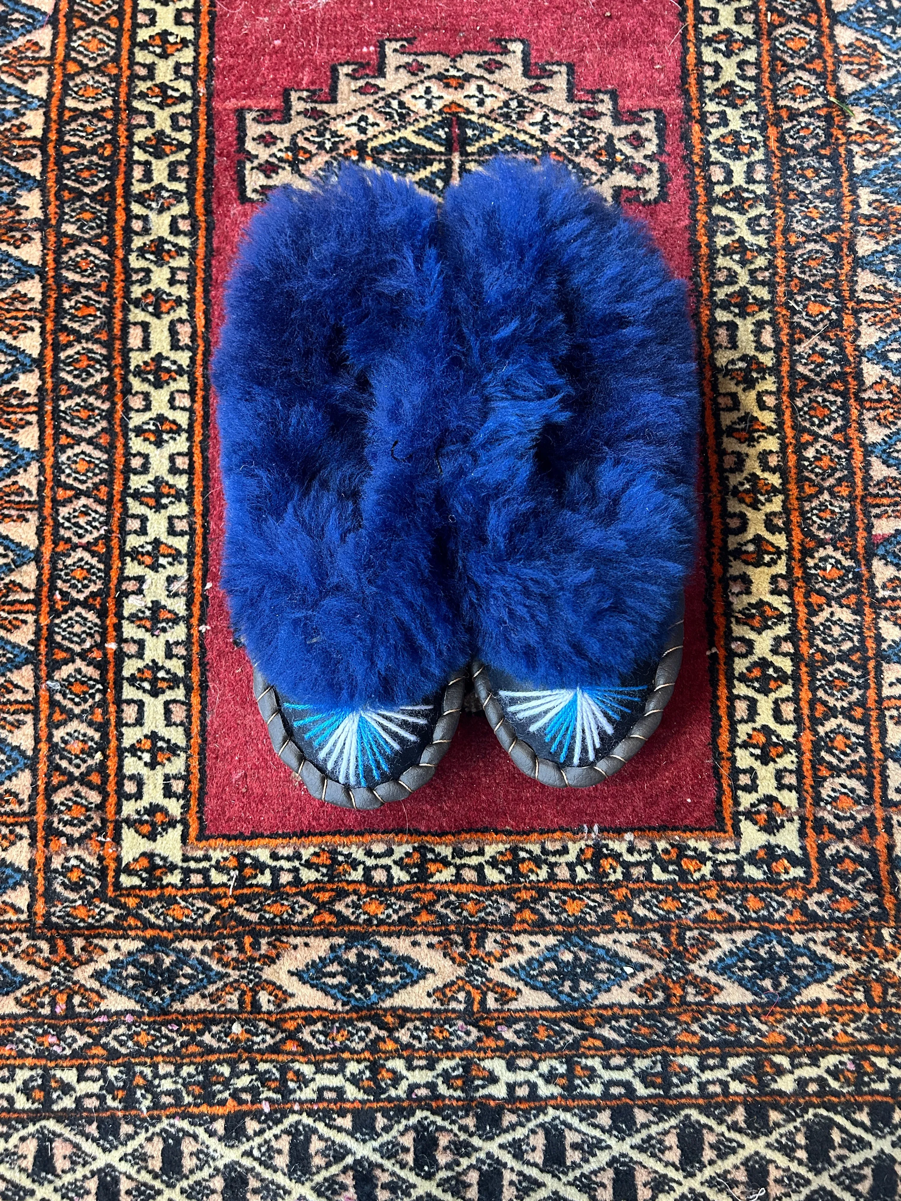 Artisan Kids Sheepskin Slippers