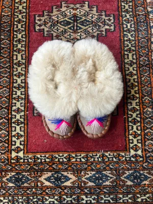 Artisan Kids Sheepskin Slippers