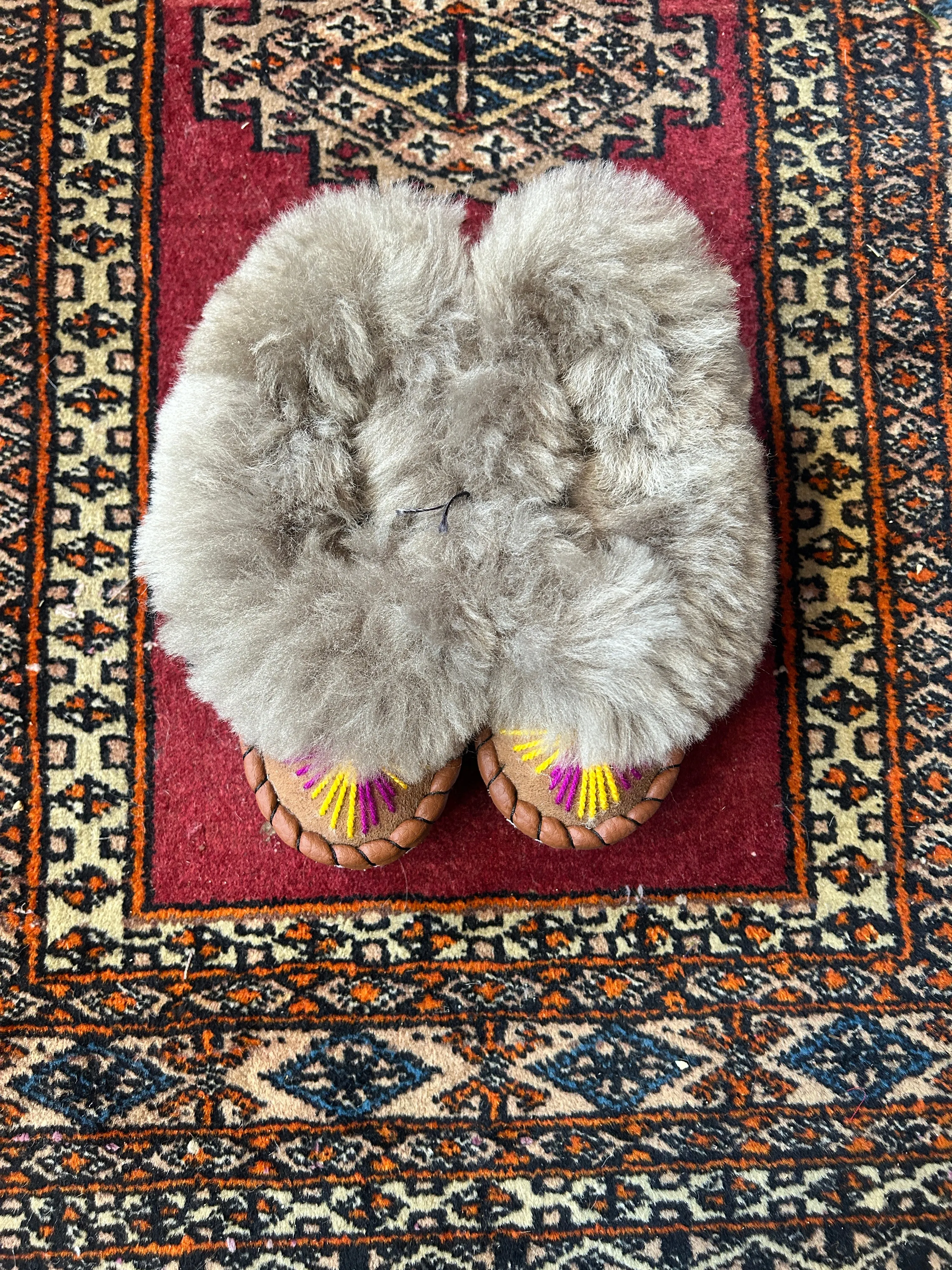 Artisan Kids Sheepskin Slippers