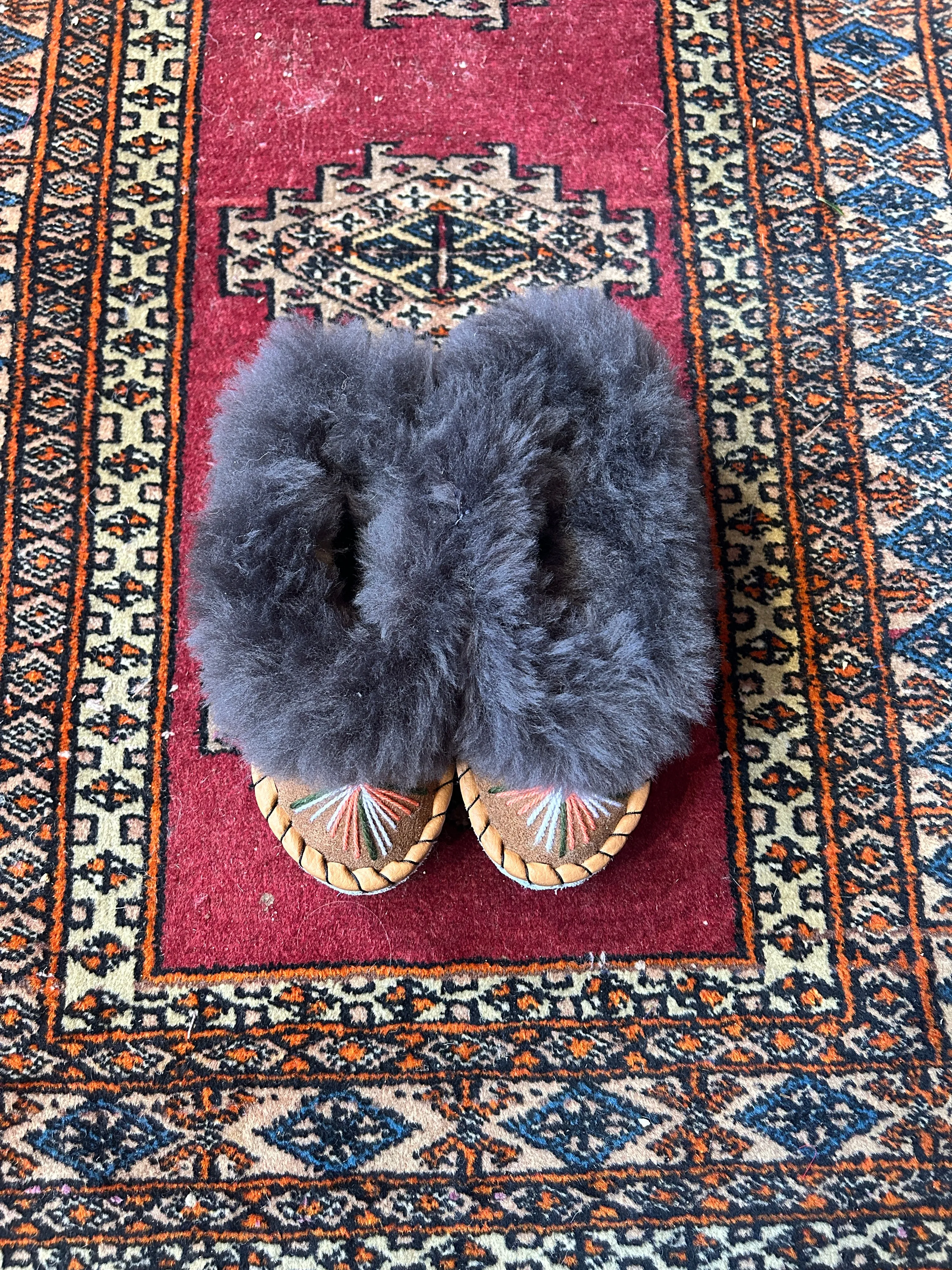 Artisan Kids Sheepskin Slippers