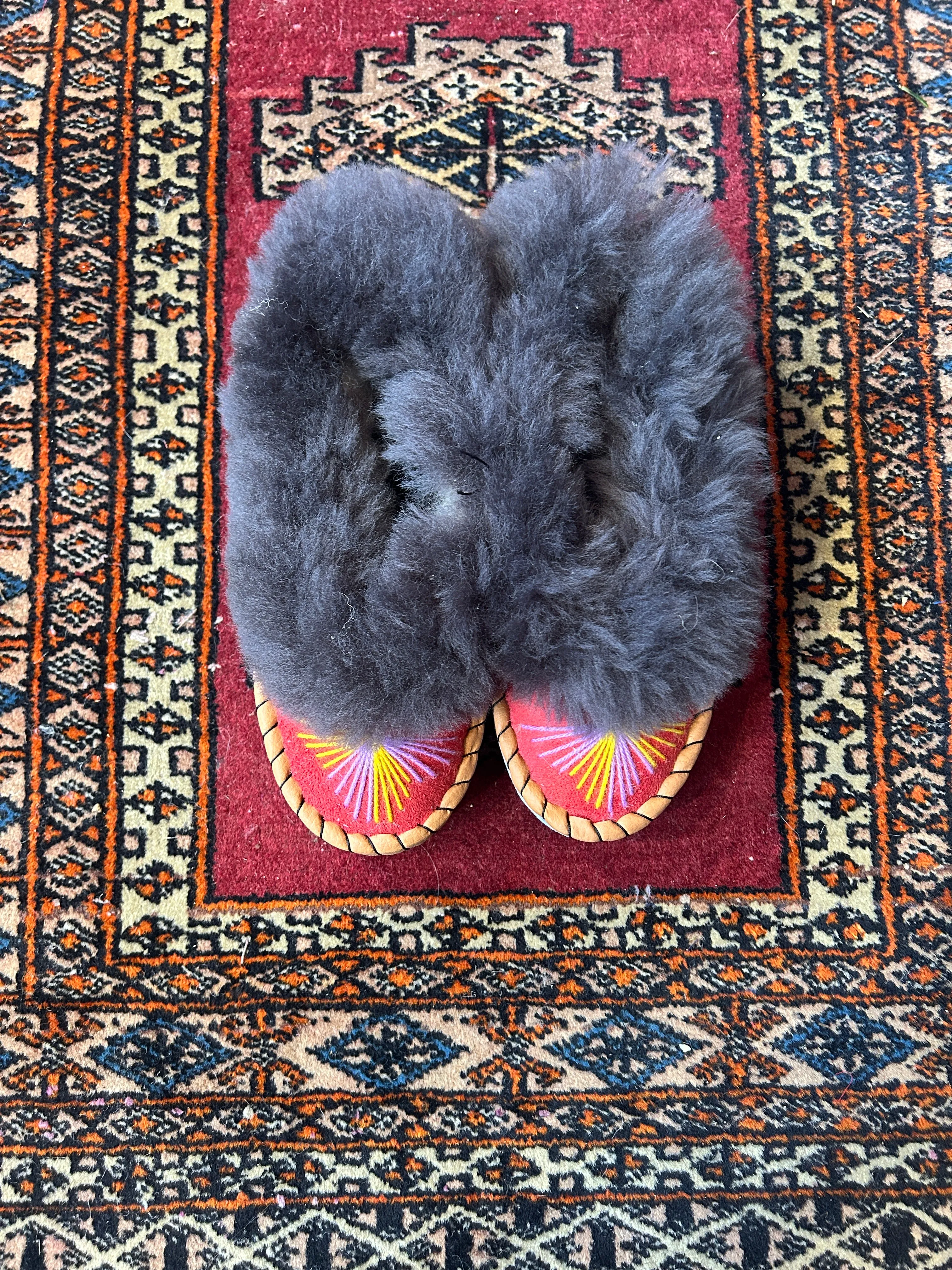 Artisan Kids Sheepskin Slippers