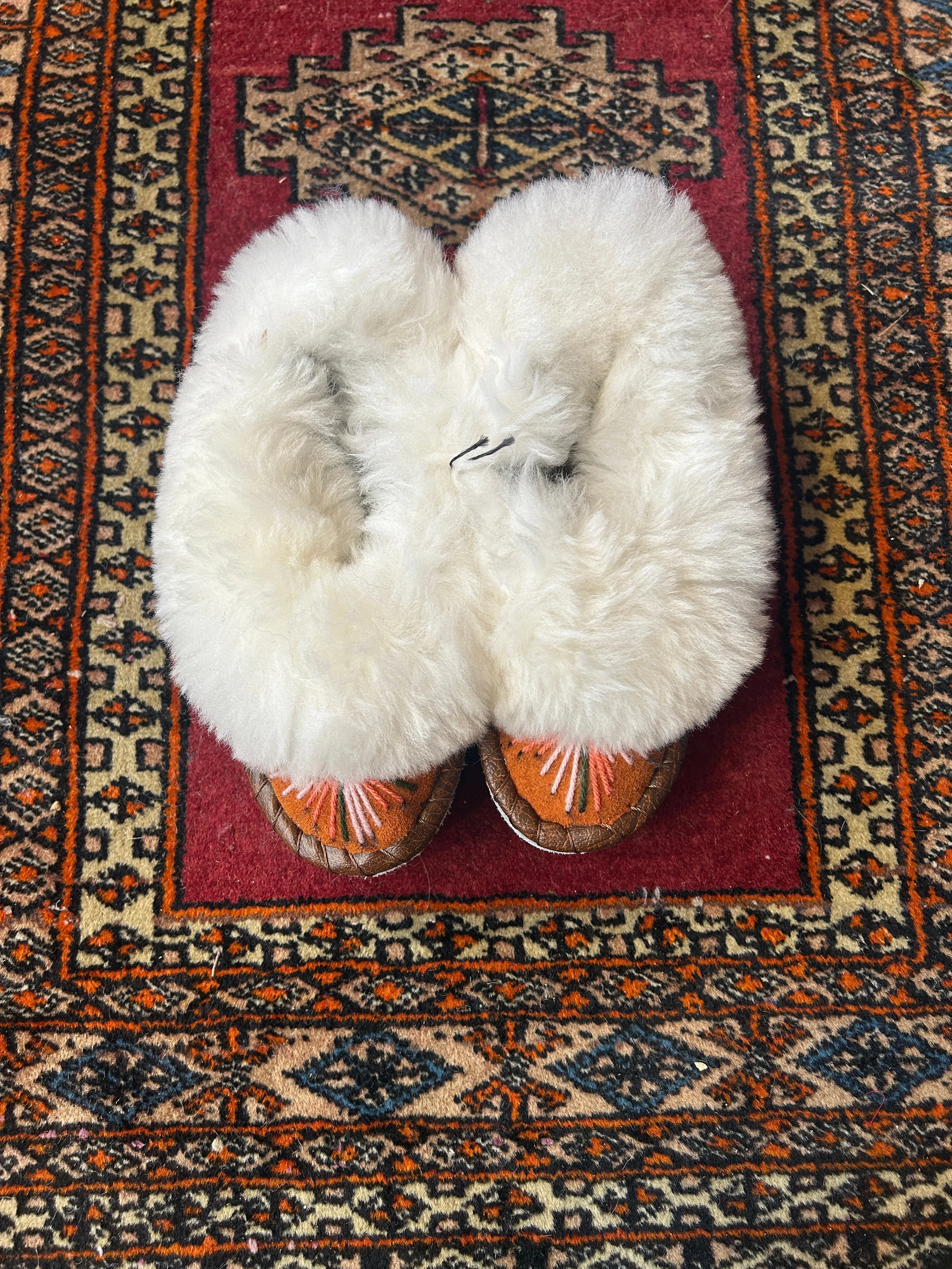 Artisan Kids Sheepskin Slippers